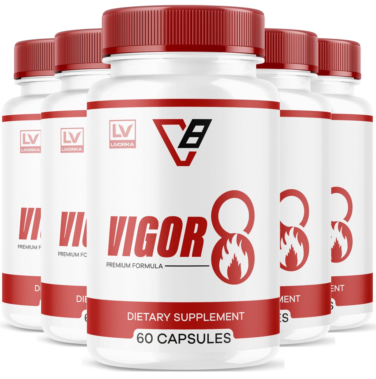 LIVORKA Vigor 8 For Men 300 Capsules