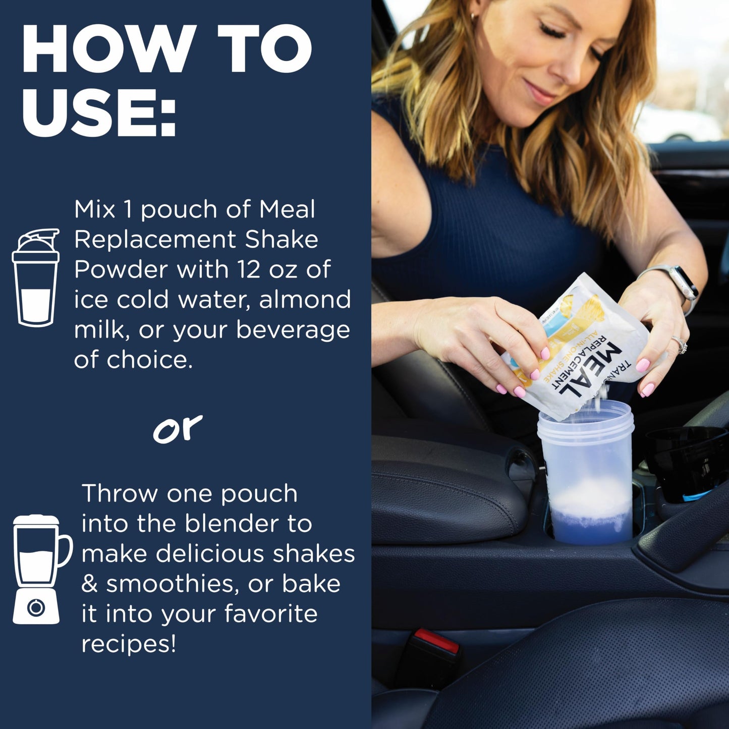 TransformHQ Meal Replacement Shake Powder 22-Count