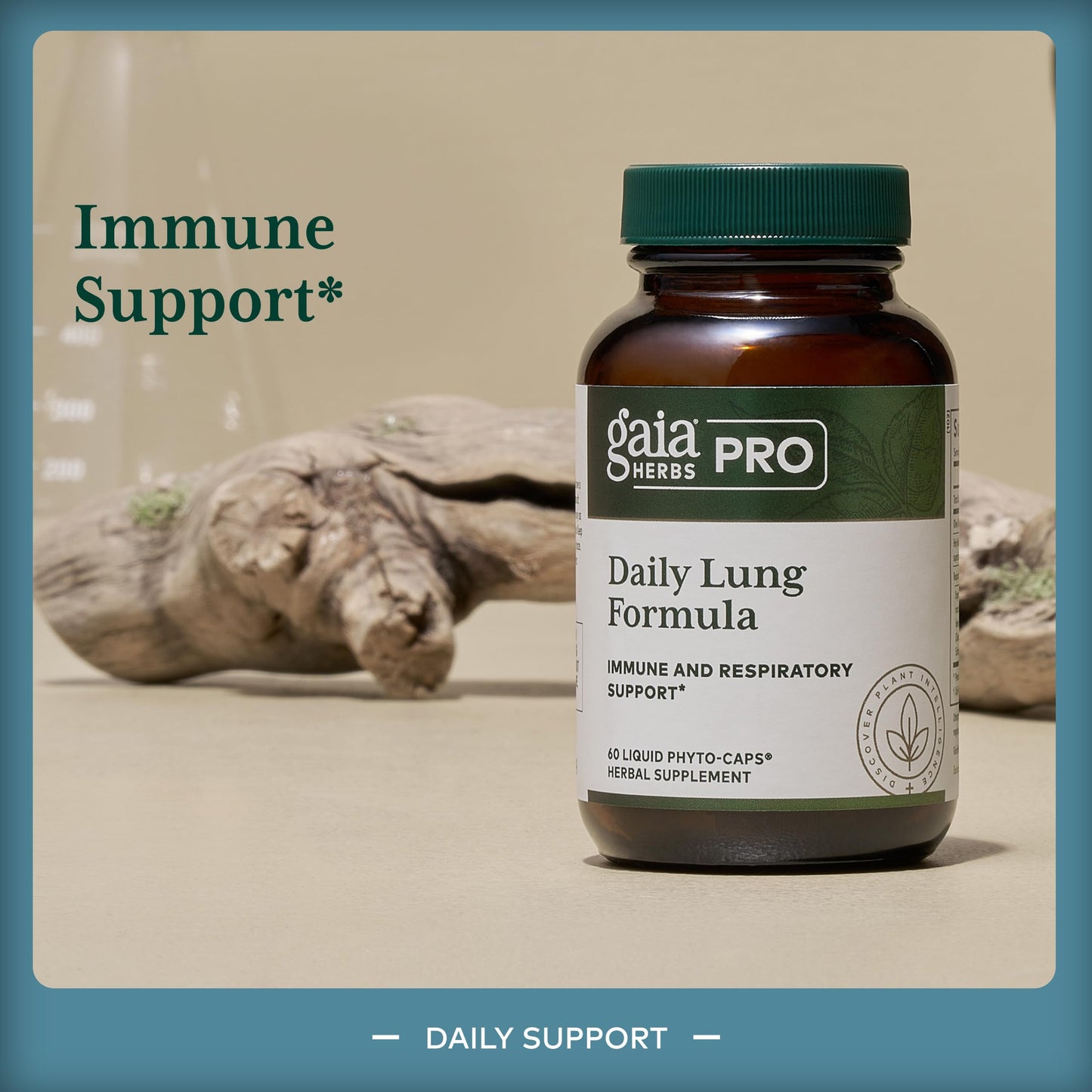 Gaia Herbs PRO Daily Lung Formula Capsules, 60 Count