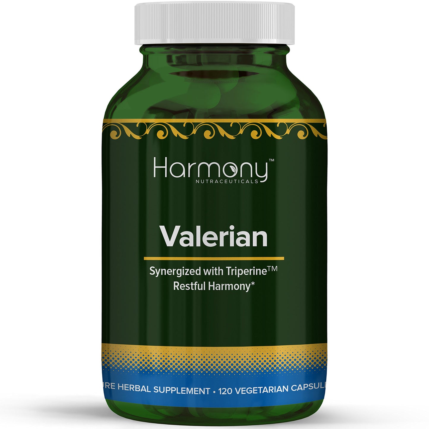 Harmony Nutraceuticals Valerian Capsules 120 Count