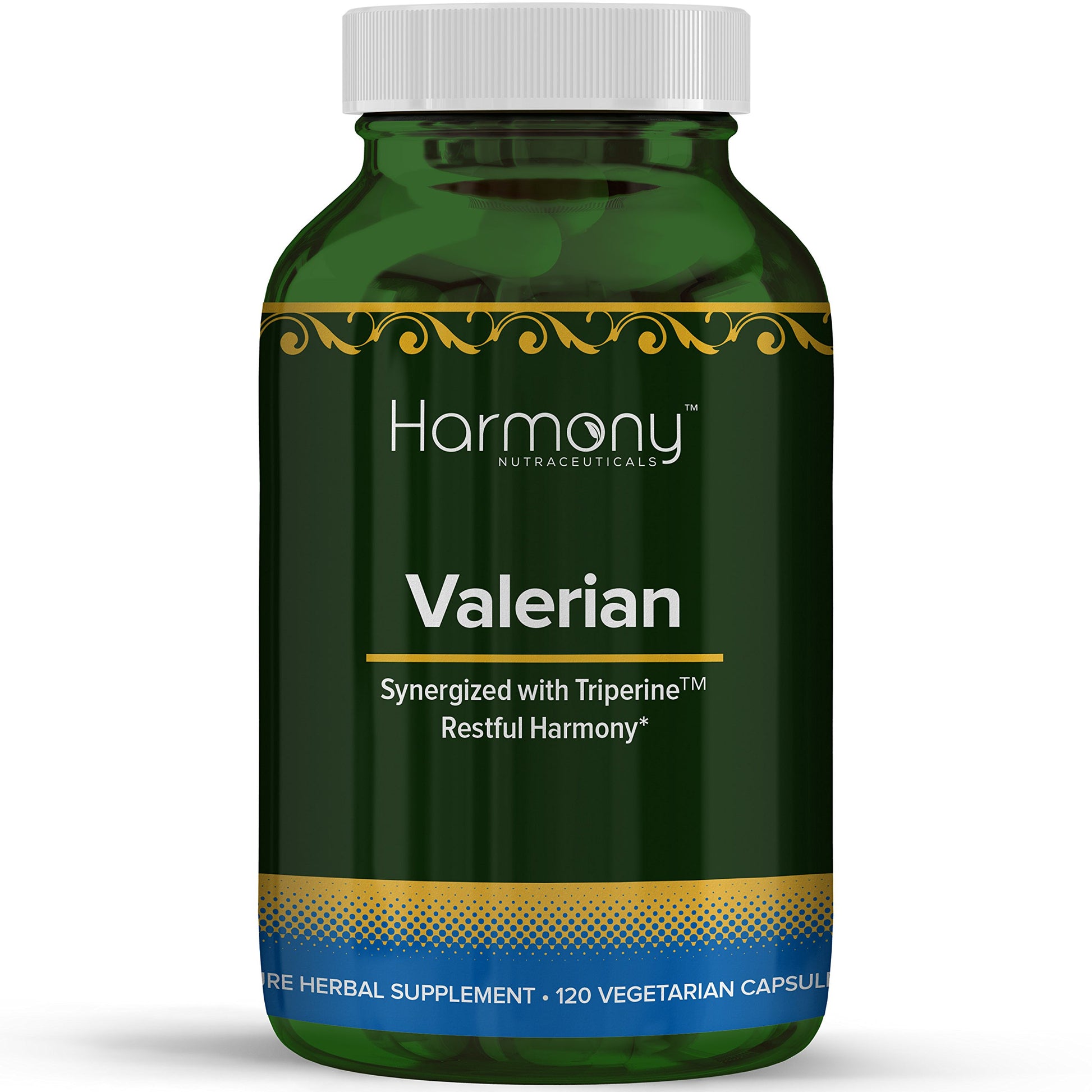 Harmony Nutraceuticals Valerian Capsules 120 Count