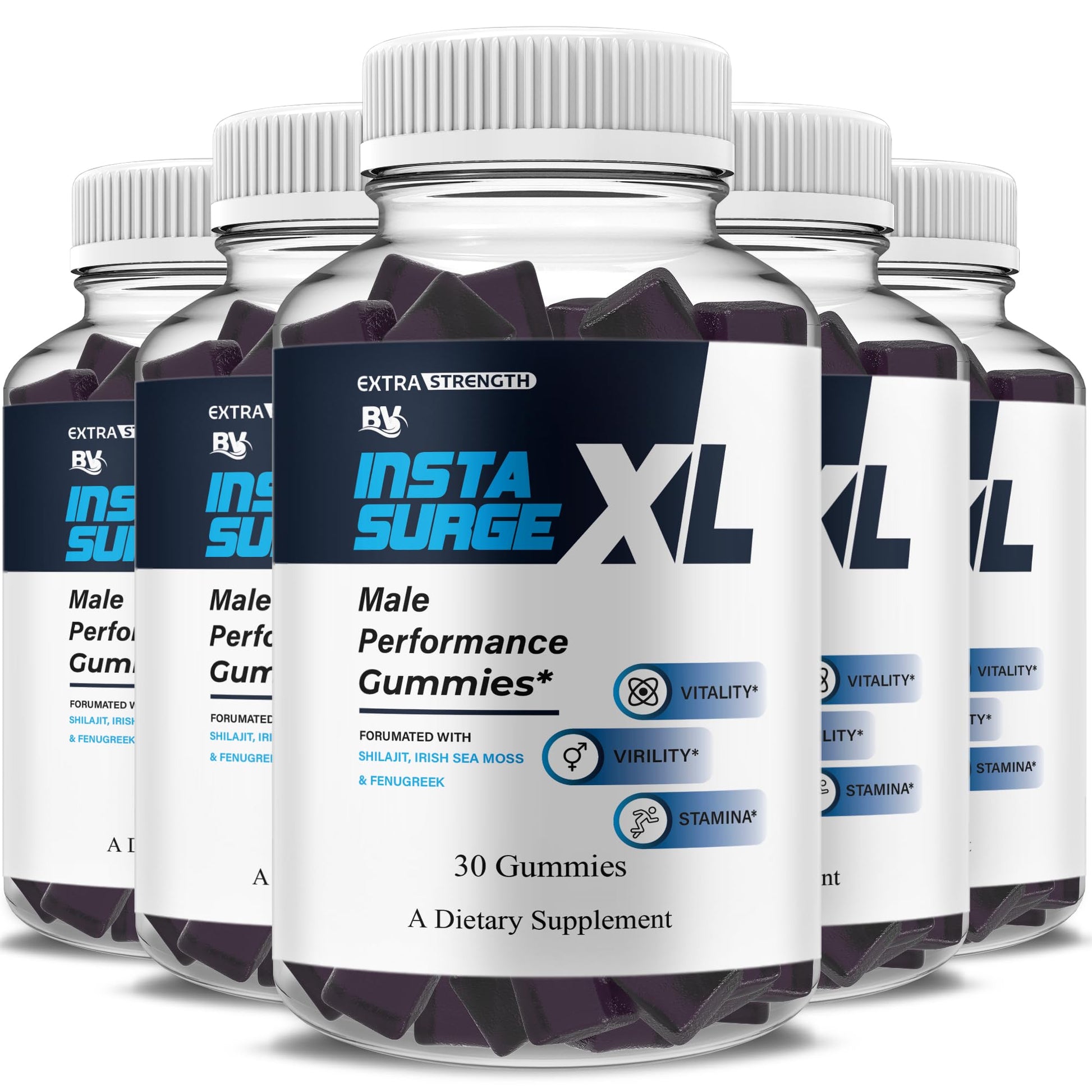 BLUE VIBE Insta Surge XL Gummies 150 Gummies