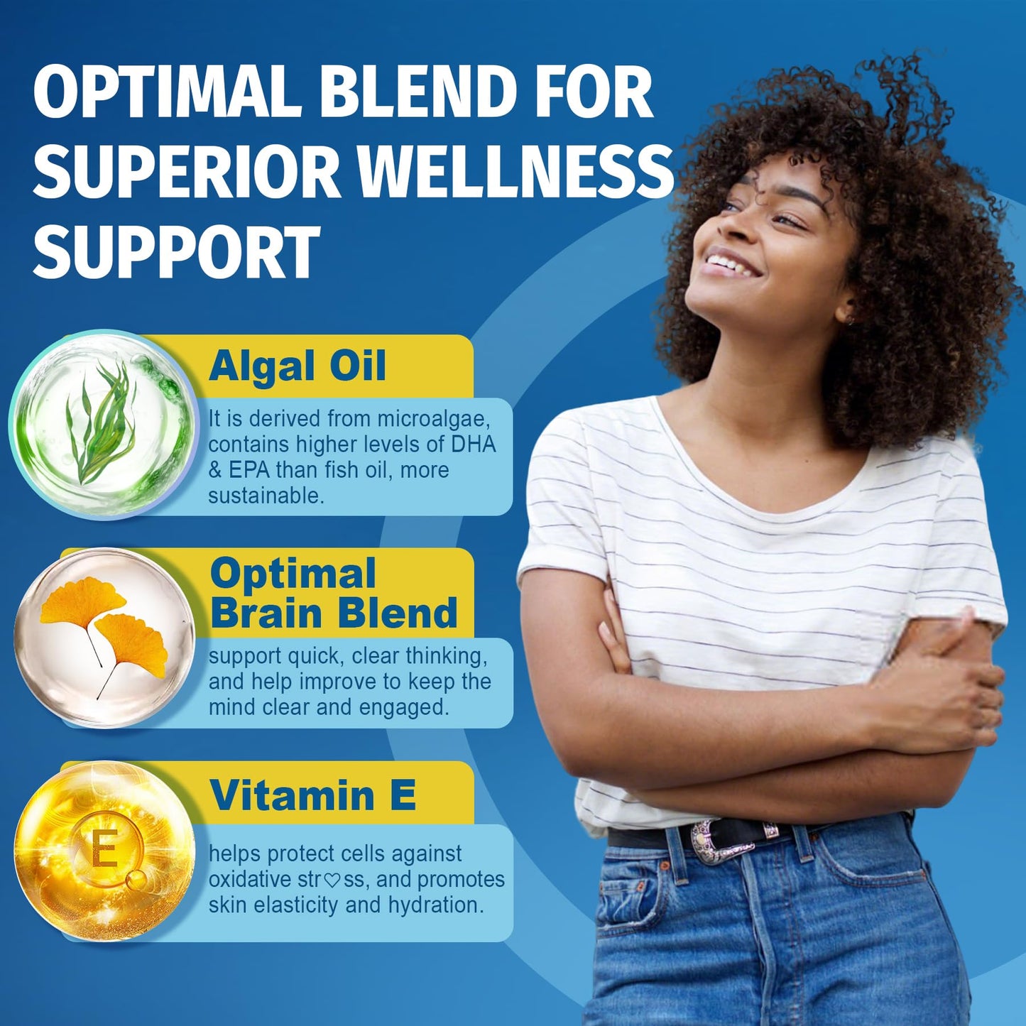 LILICARE Vegan Omega-3 Softgels 120
