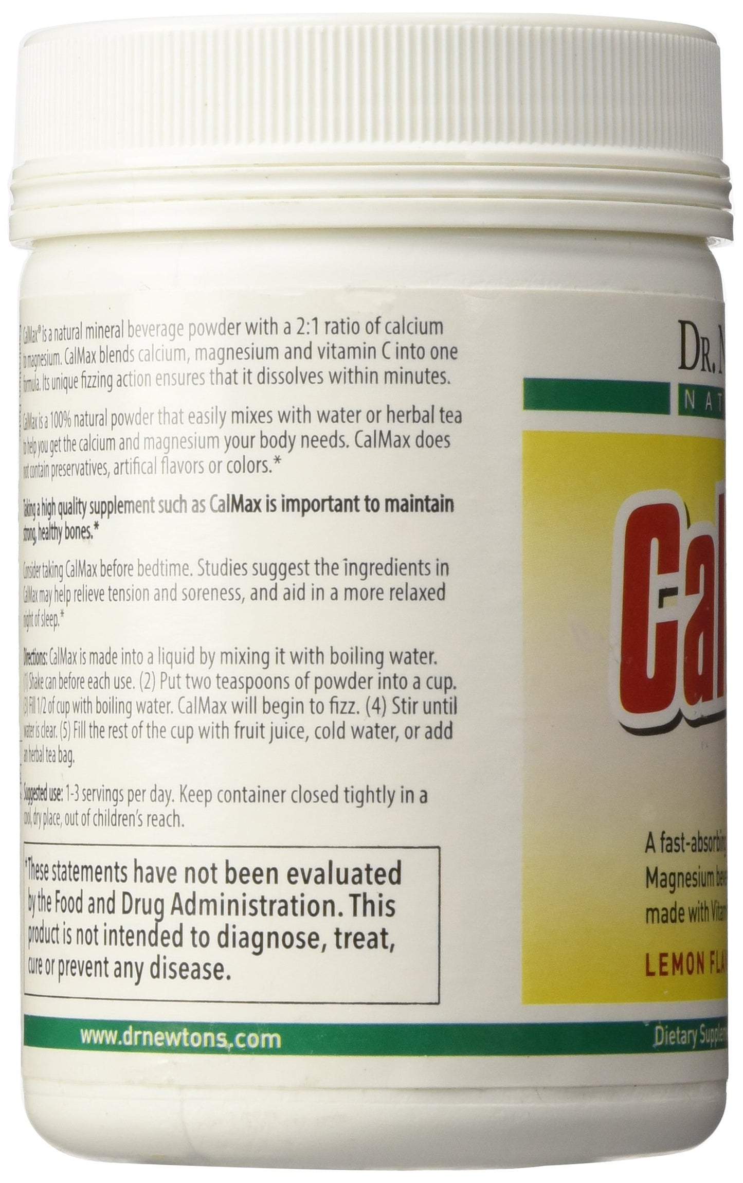 Cal-Max 2-0-0 CalMax Calcium Magnesium Vitamin C Powder 5 Ounce