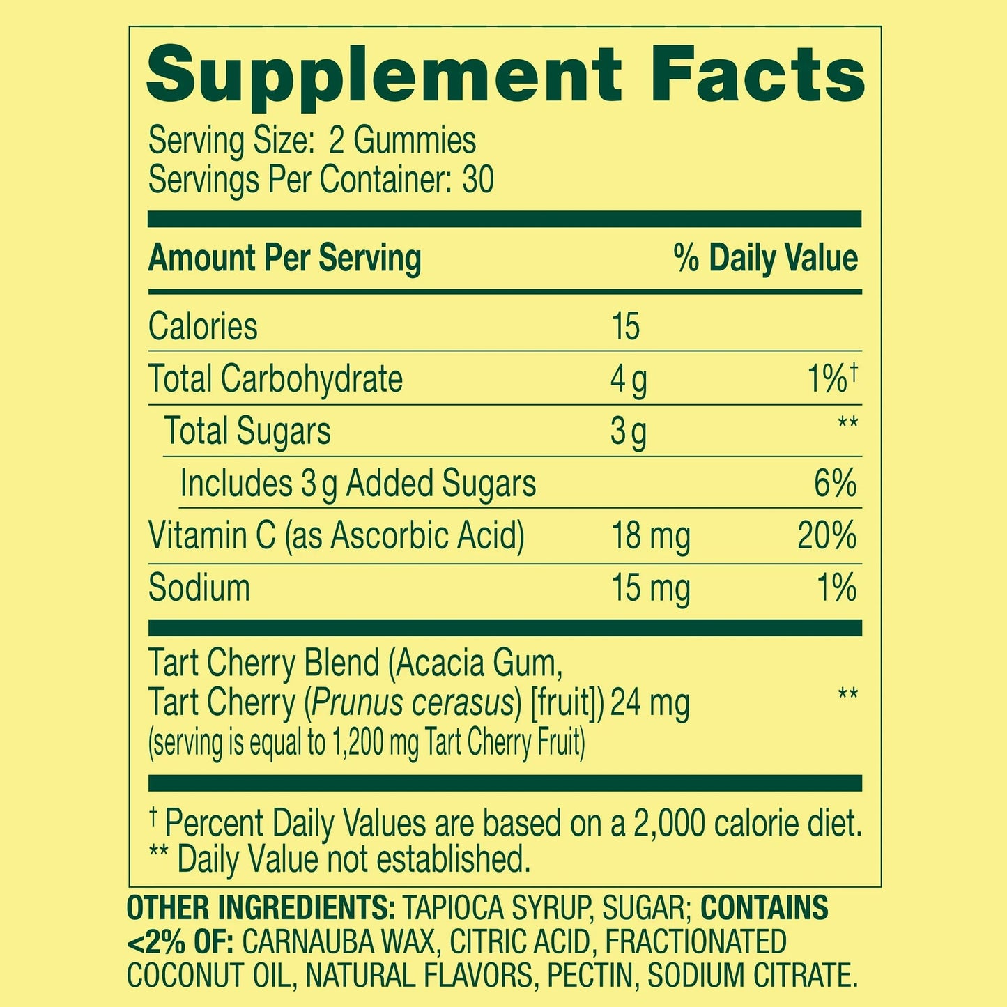 SUREFECT Tart Cherry Gummies Gummy, 60 Count