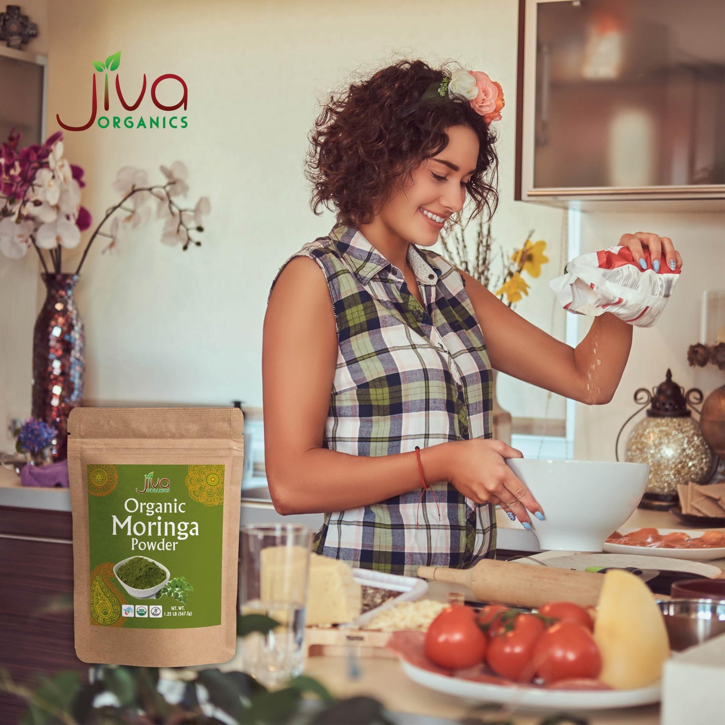 Jiva Organics Moringa Powder 20 oz