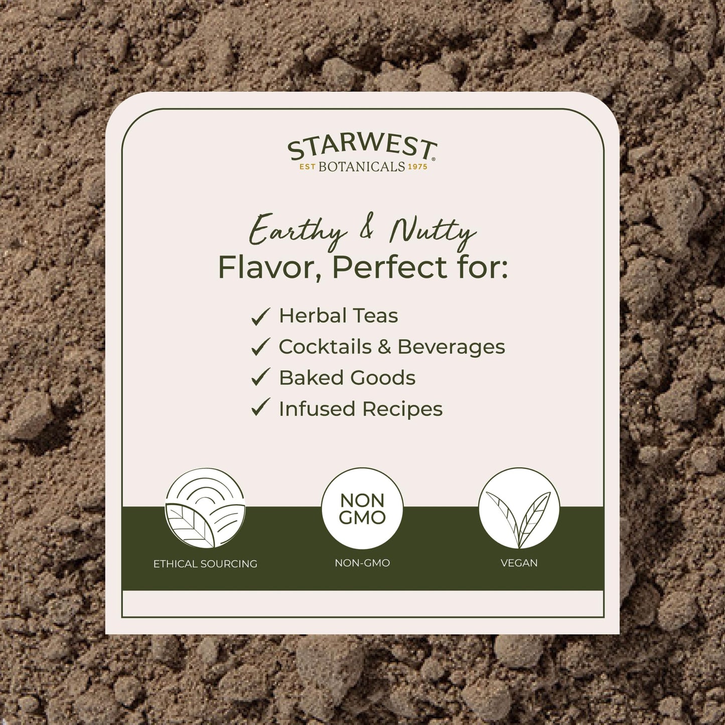 Starwest Botanicals Kava Kava Root Powder, 16 oz