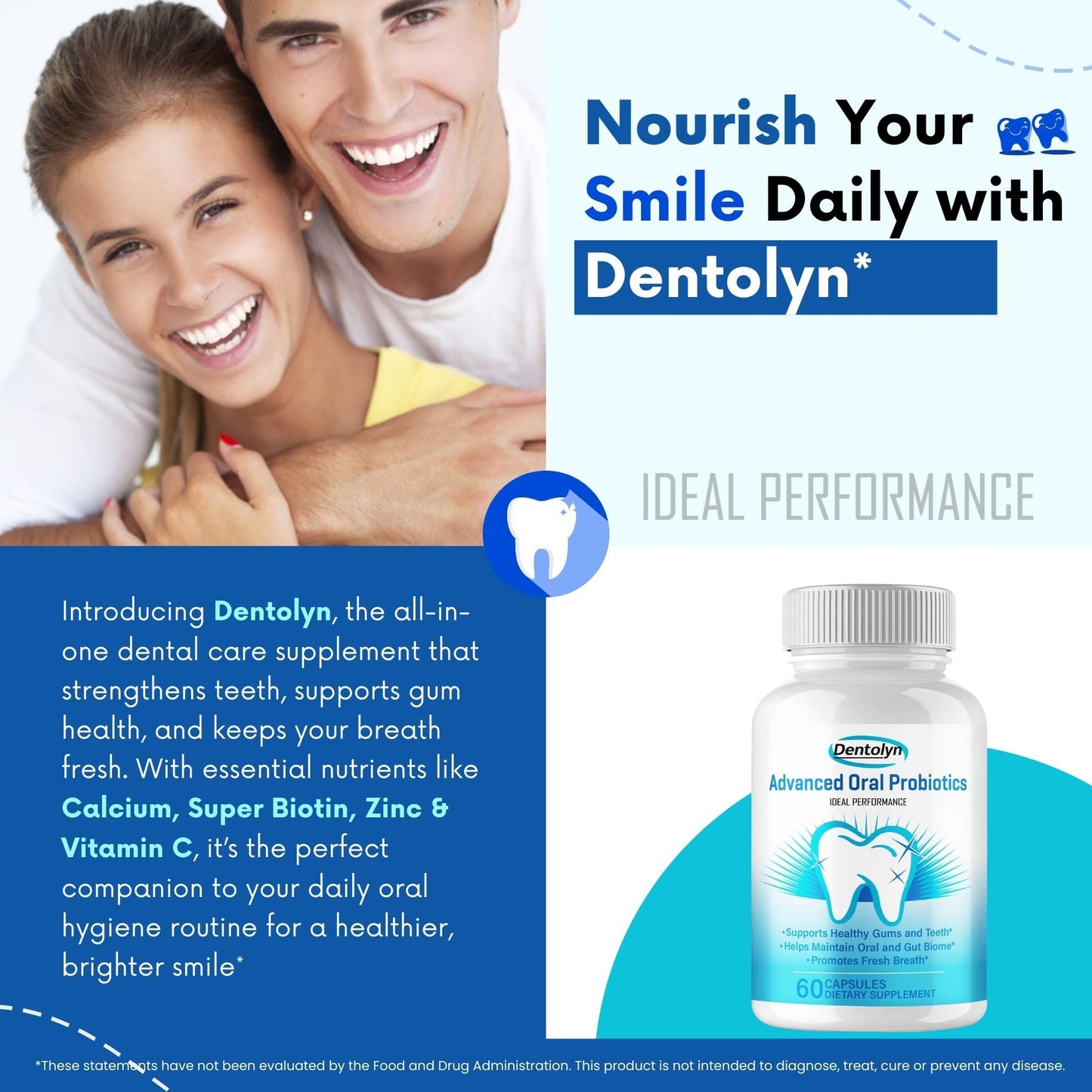 IDEAL PERFORMANCE Dentolyn Capsules 300 Capsules
