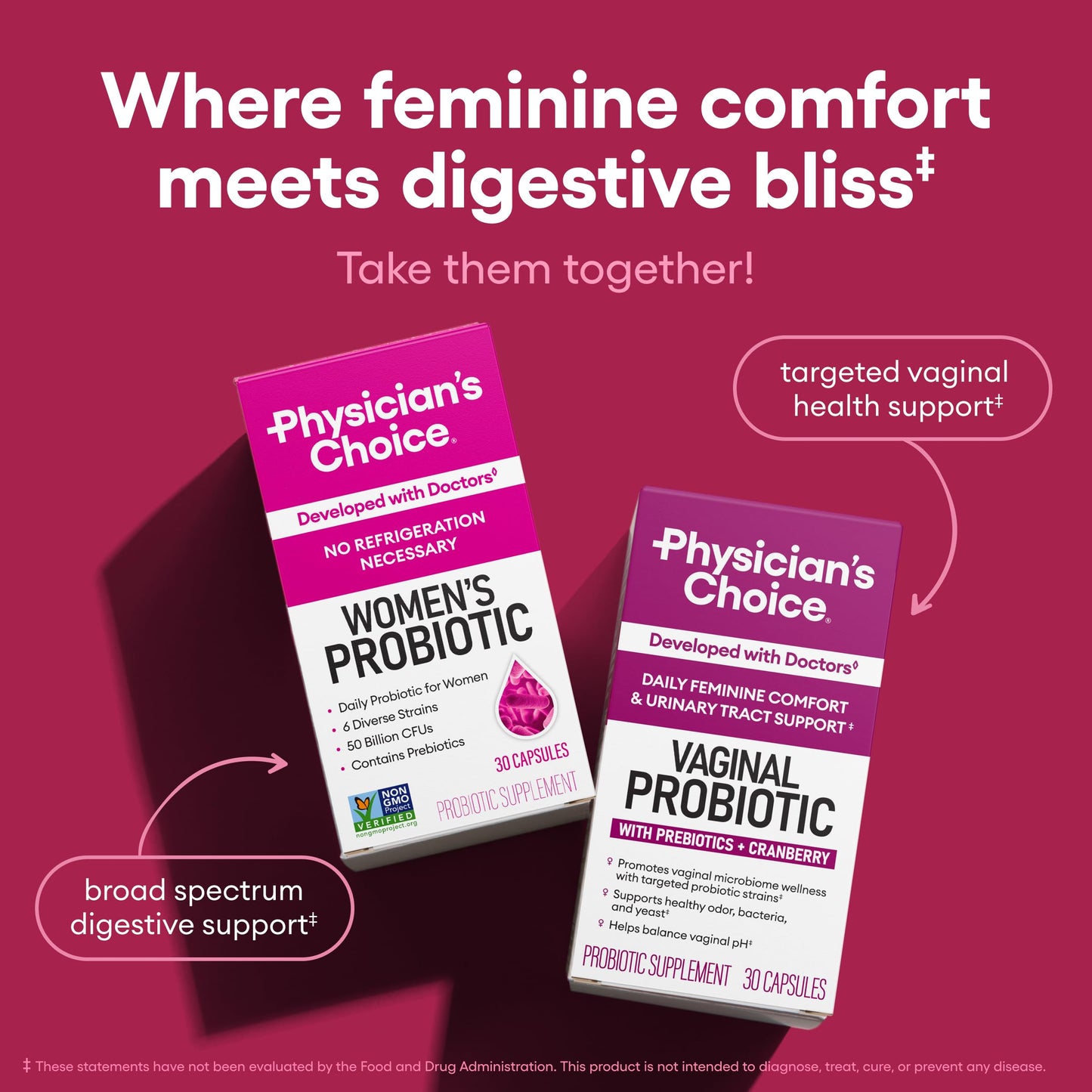 Physician's CHOICE Probiotics for Women Capsule 30 CT