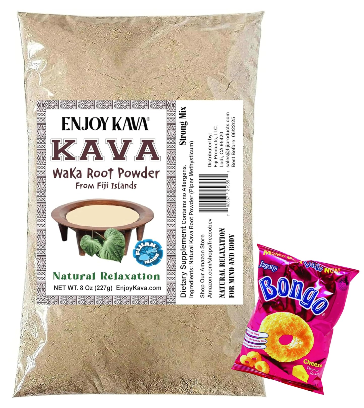 FIJIAN MADE Enjoy Kava KAVA Powder, 1