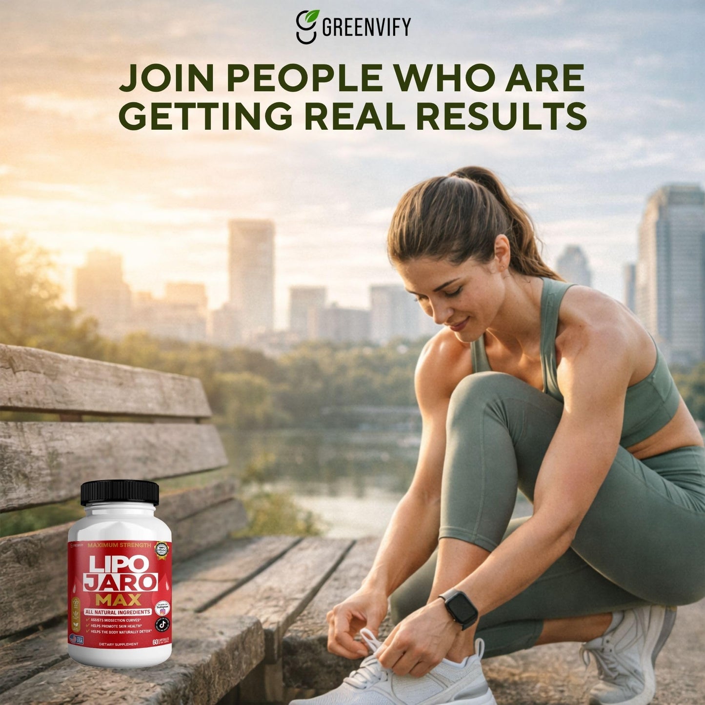 GREENVIFY Lipo Jaro Max Dietary Supplement 60 Capsules