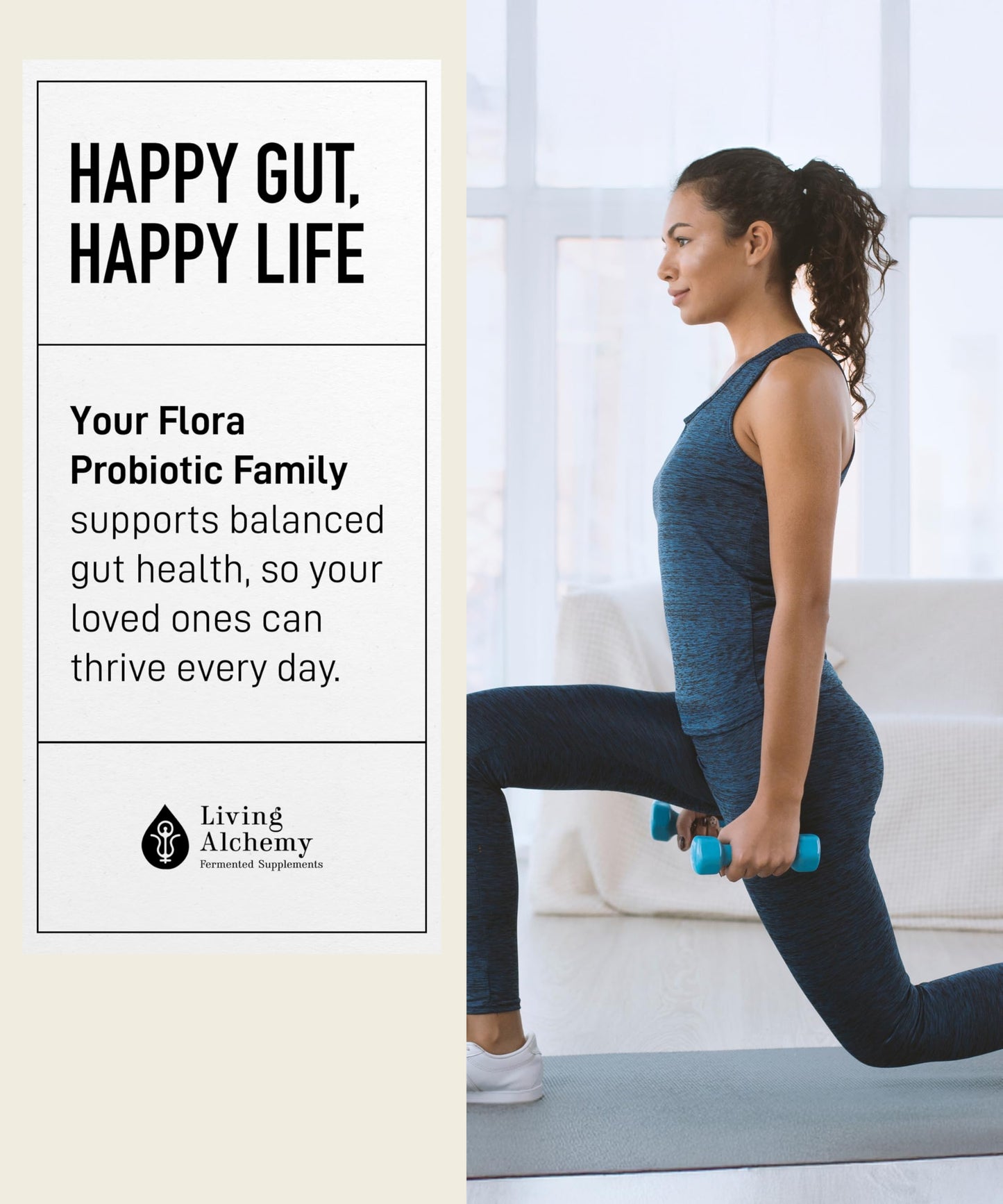 Living Alchemy Your Flora Probiotic Family Capsule 60 Capsules