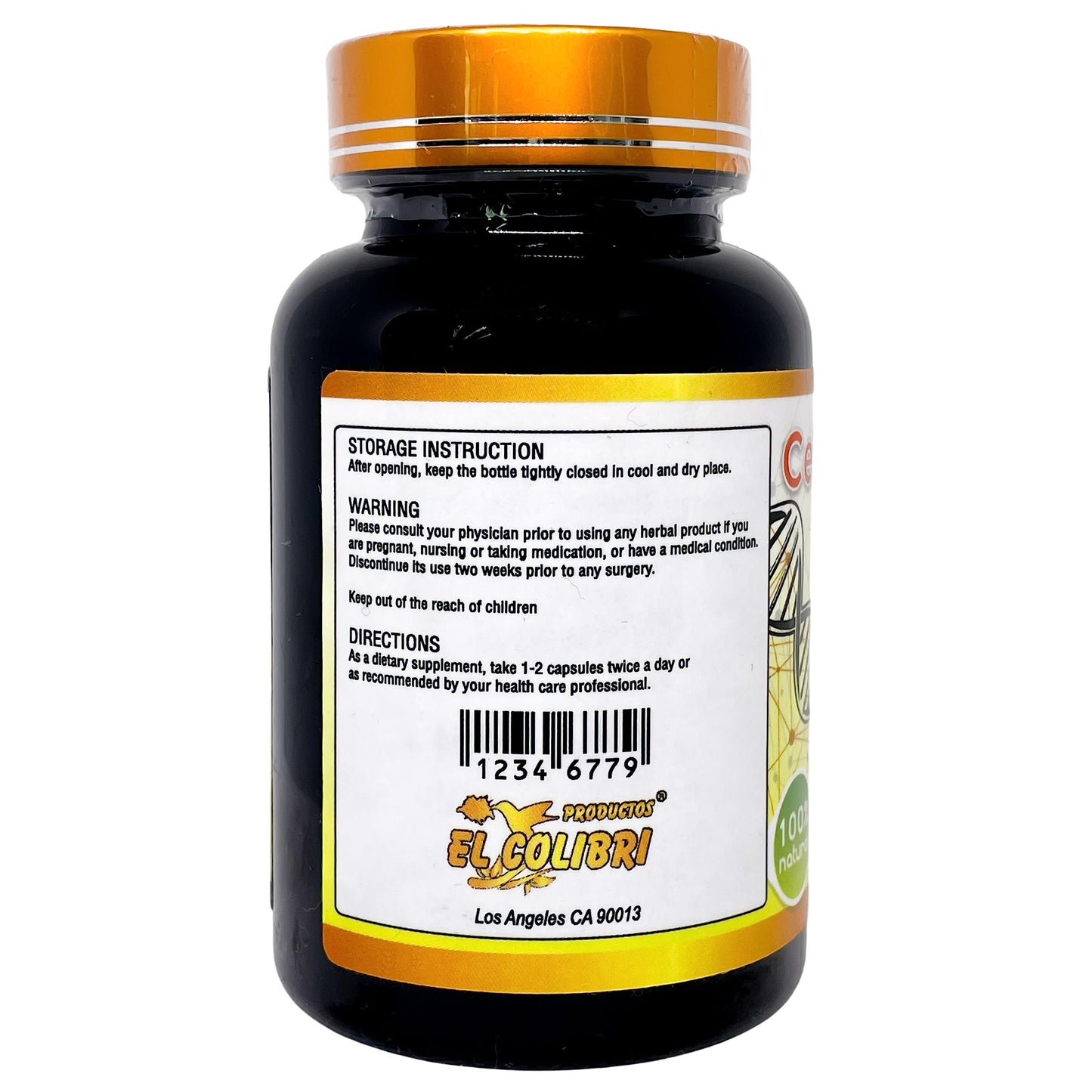 Productos El Colibri Cellulas Madre Stem Strong Capsules, 60 Count