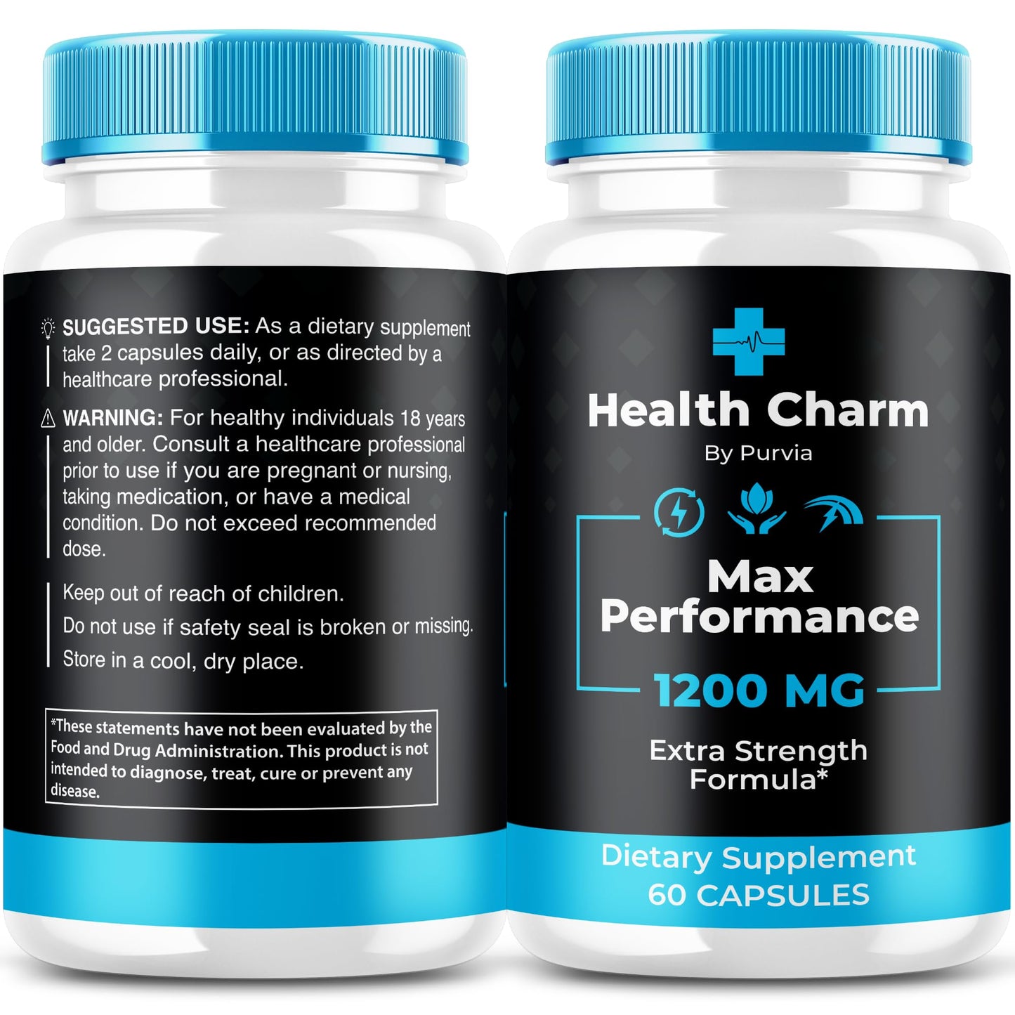 Purvia Health Charm Capsules, 120 Count