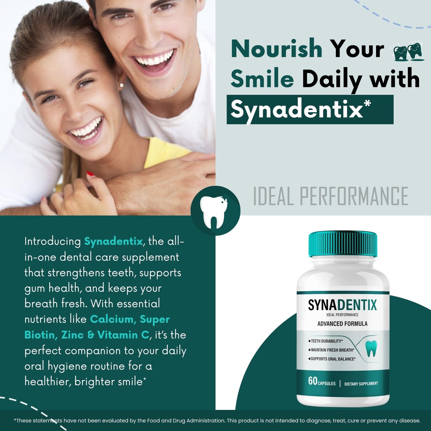 IDEAL PERFORMANCE SynaDentix 180 Capsules