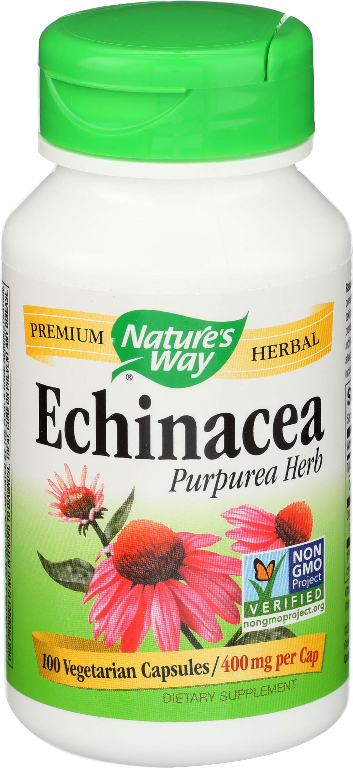 Nature's Way Echinacea Certified Organic Capsules 100