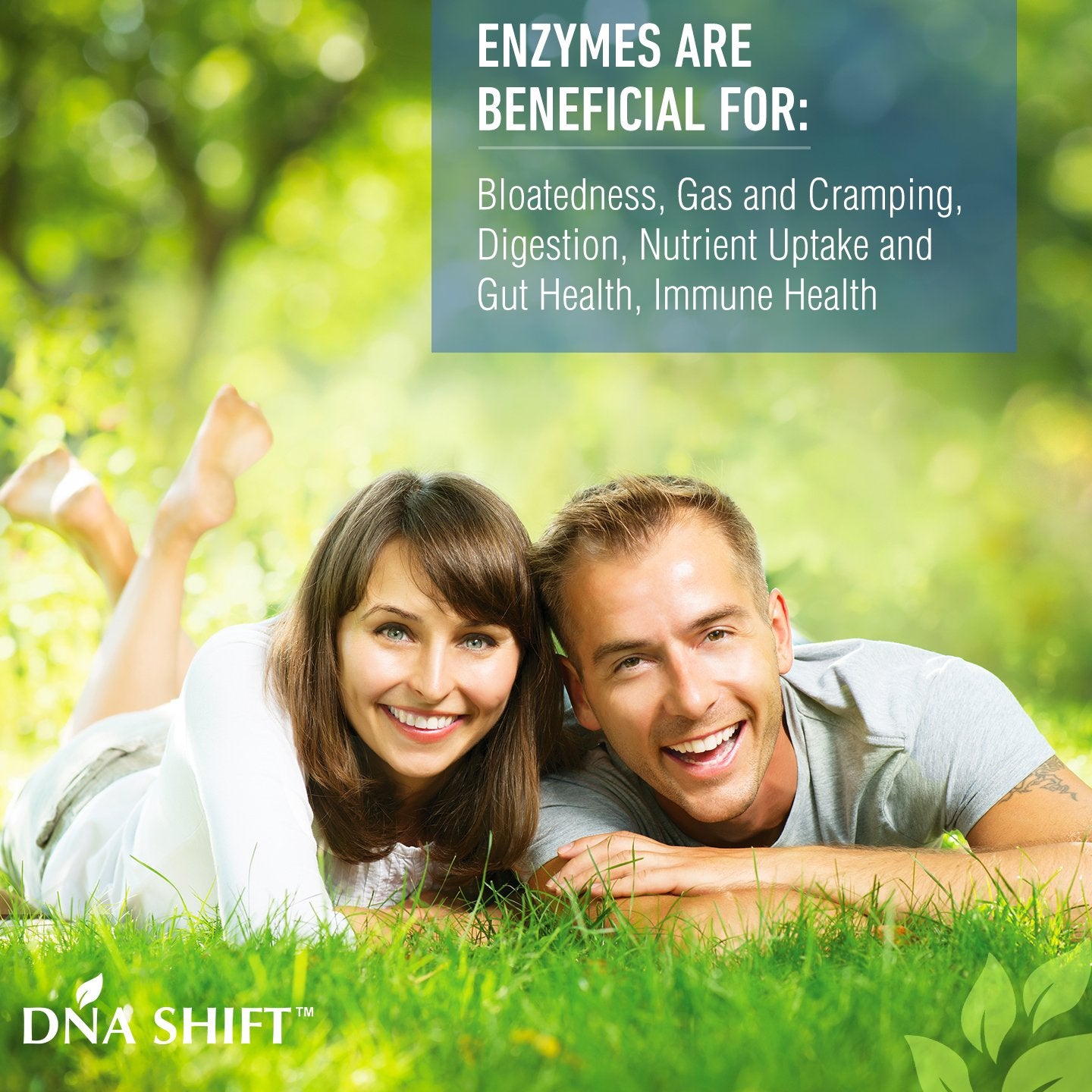 DNA SHIFT Digestive Enzymes Capsules 60 Count