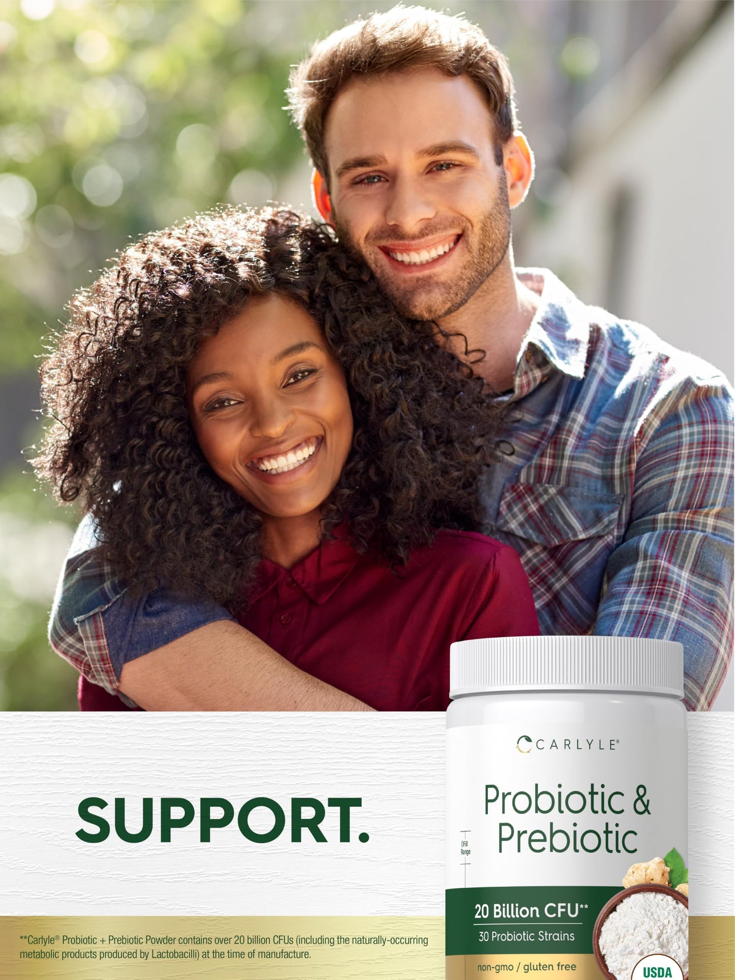 Carlyle Probiotic and Prebiotic Powder 4.76 oz