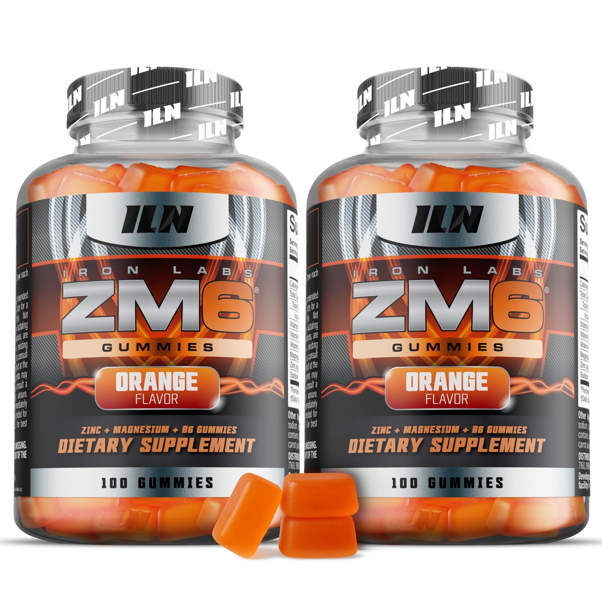 Iron Labs Nutrition ZM6 Zinc Magnesium Gummies Gummy 200 Count