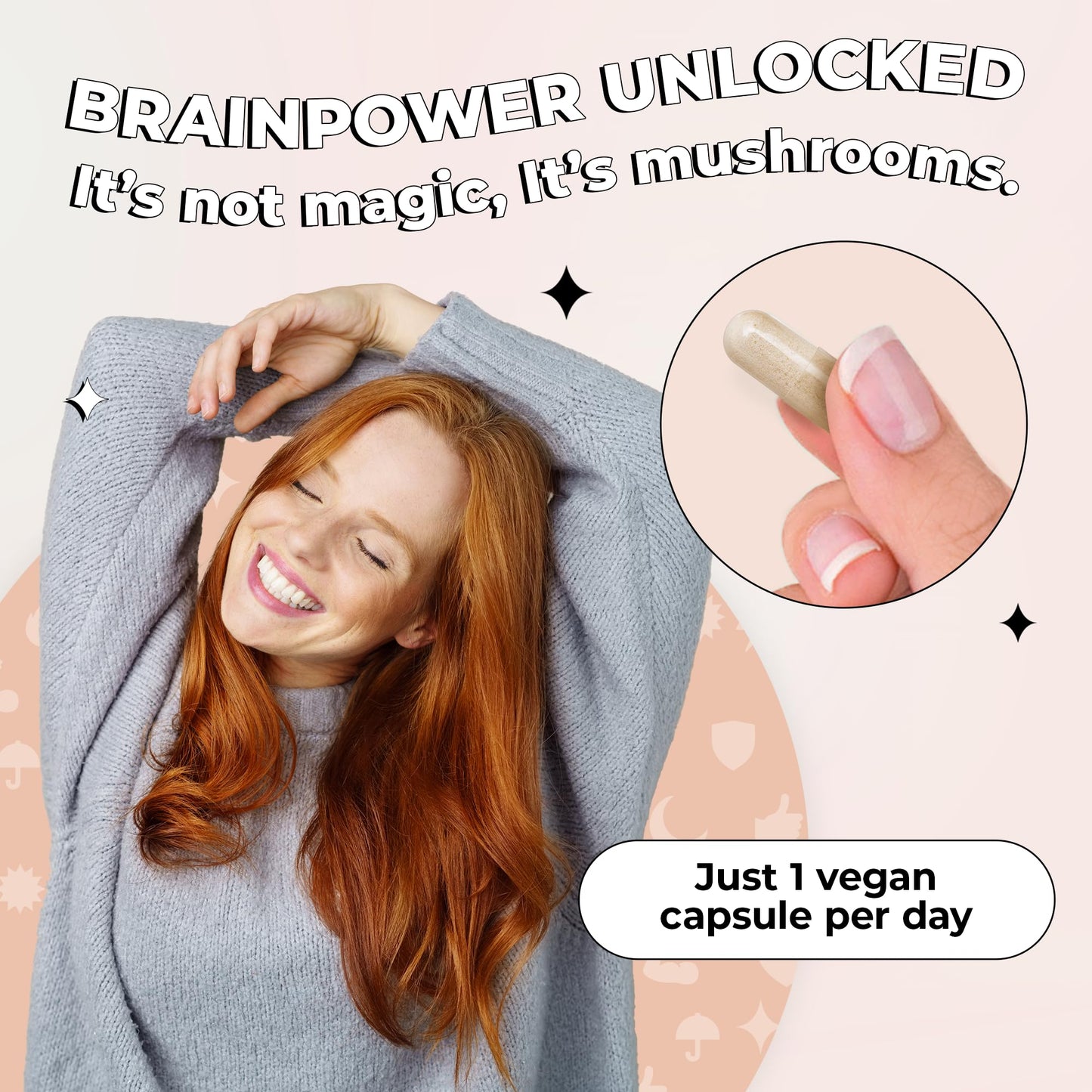 Future Kind Vegan Lion’s Mane Mushroom Complex 30 Capsules