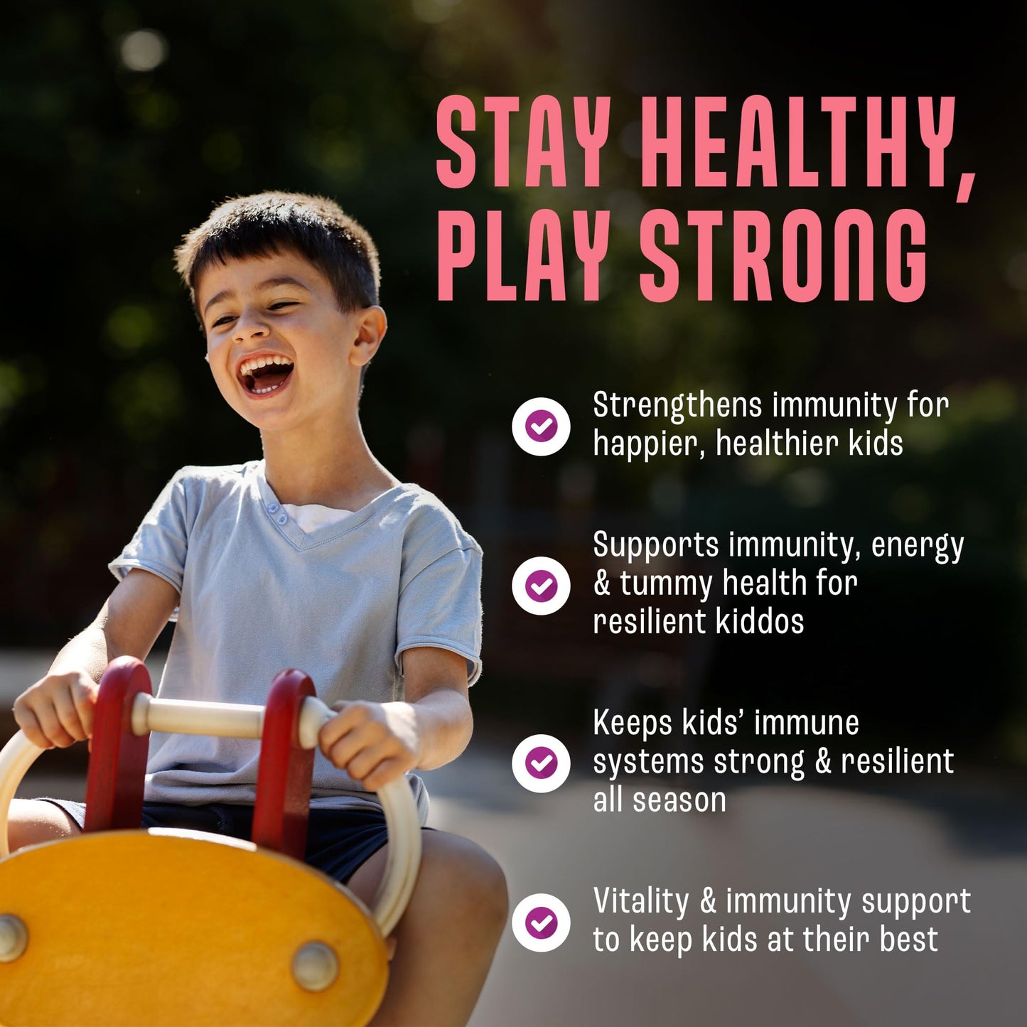 NAVEH PHARMA Postbiotics Kids Strawberry Gummies 60 Gummies