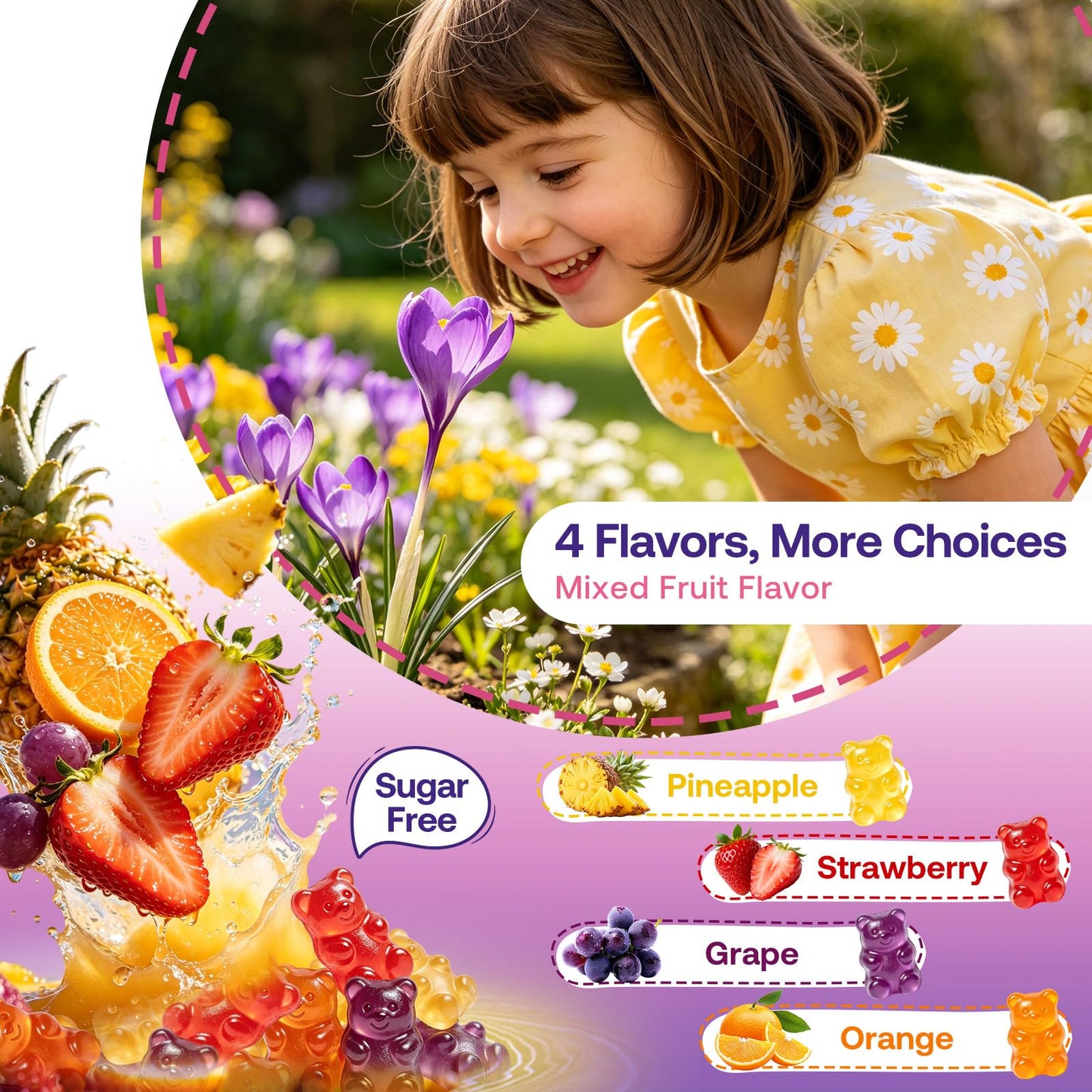 CNCHEF Saffron Gummies 120 Count