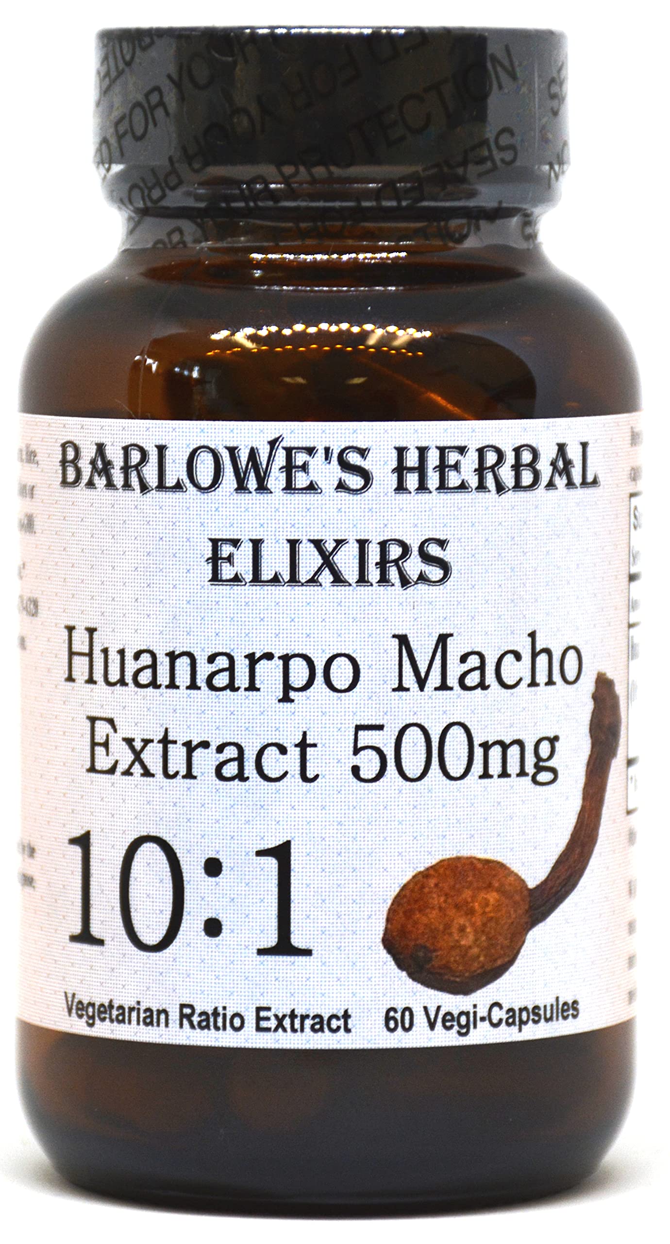 Barlow's Herbal Elixirs Huanarpo Macho 10:1 Extract Capsules, 60 Count