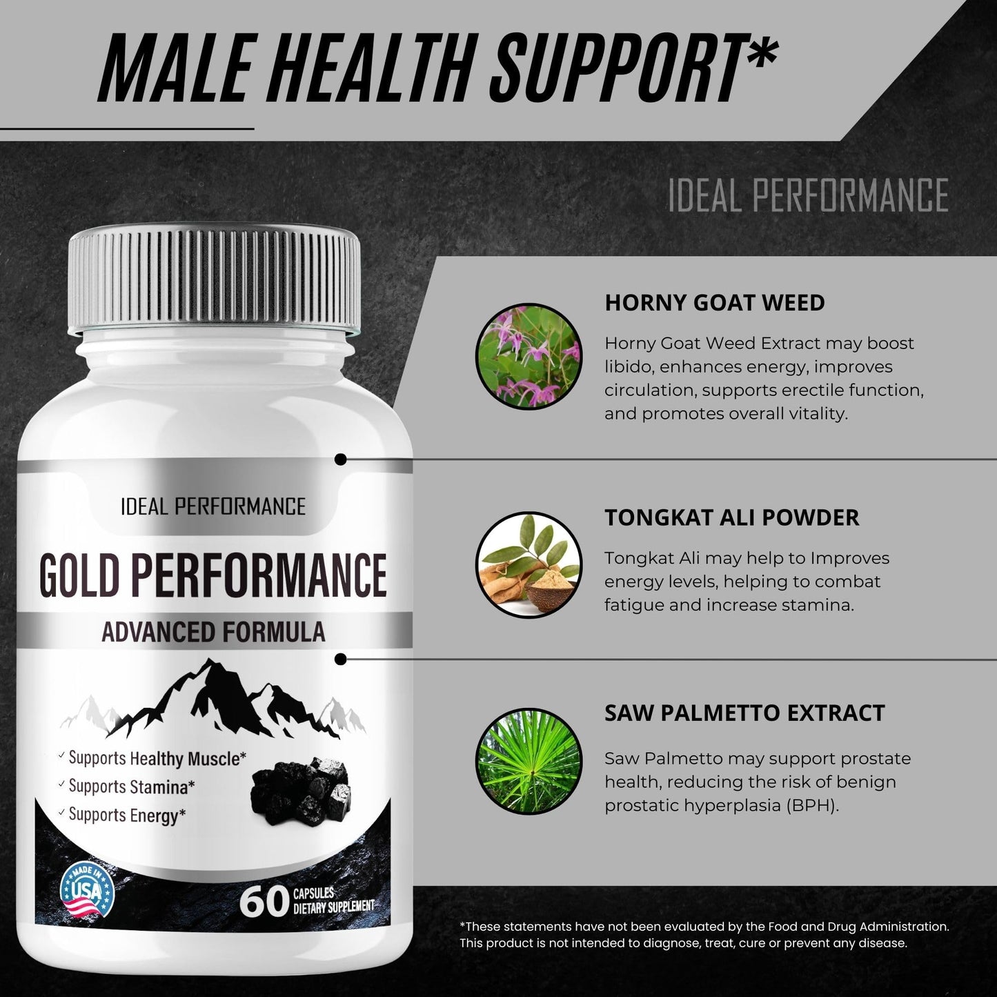 IDEAL PERFORMANCE Gold Performance Capsules, 300 Count