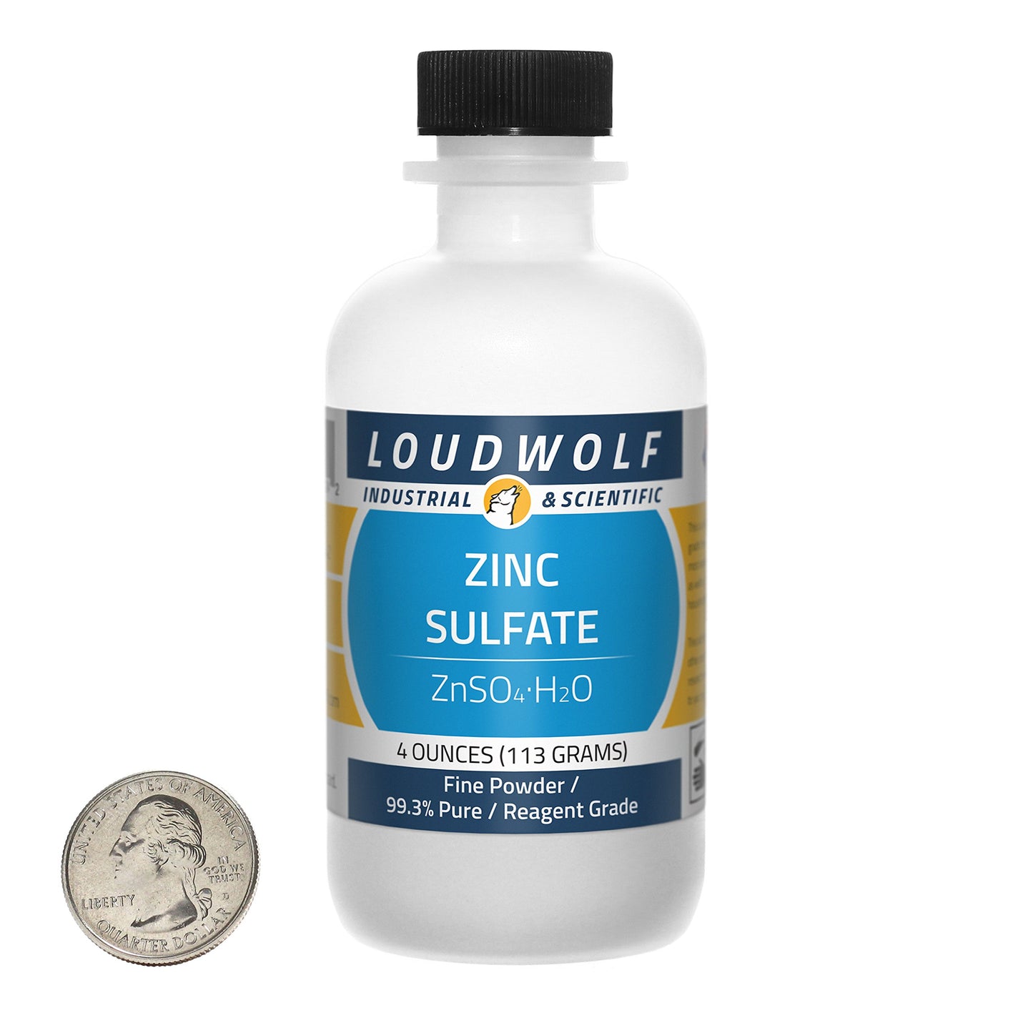 Loudwolf Zinc Sulfate Fine Powder, 4 Ounces