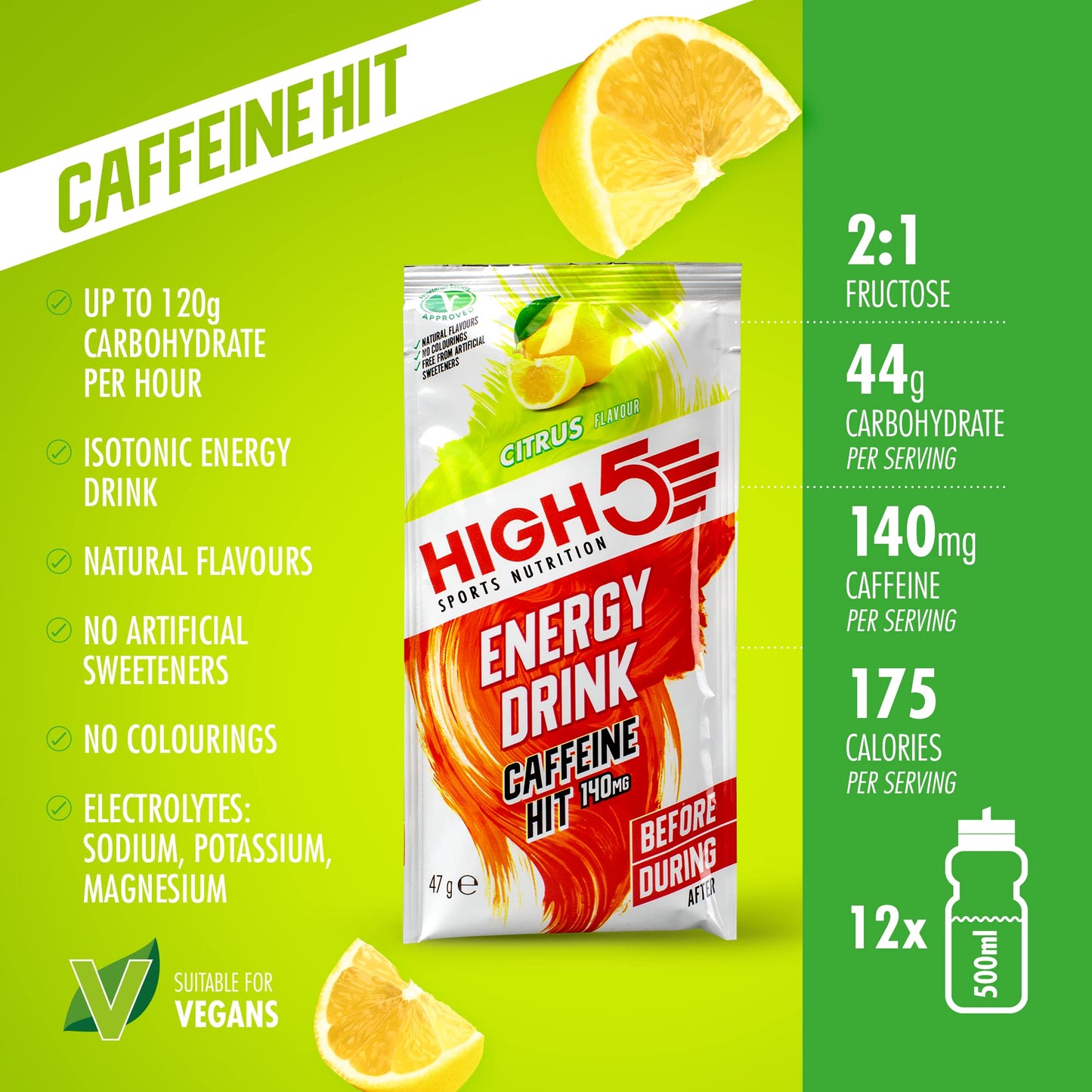 HIGH5 Ctreme C Energy Source Powder, 1 Count