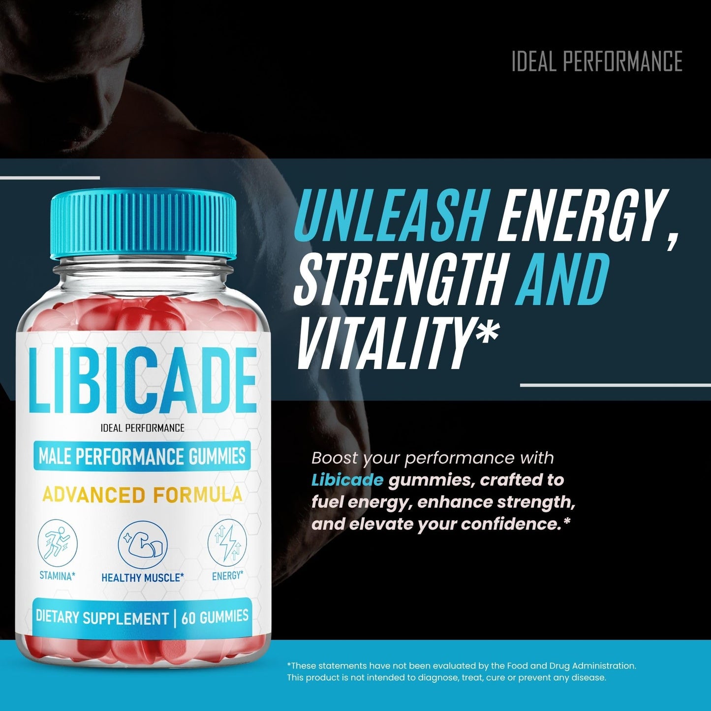 IDEAL PERFORMANCE Libicade 180 Gummies