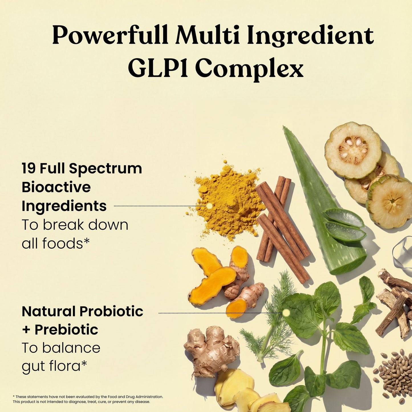GreenLab GLP-1 Supplement for Women & Men 90 Capsules