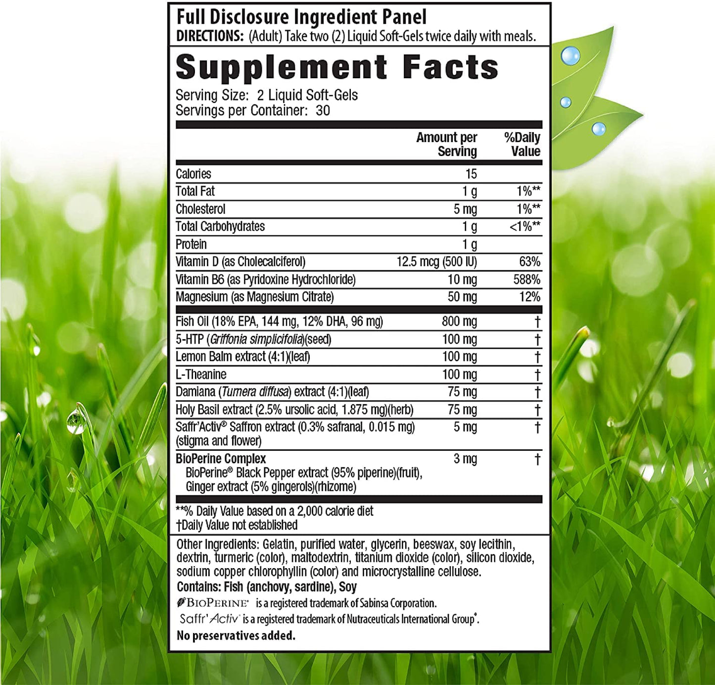 Irwin Naturals 5-HTP Extra SoftGels 240
