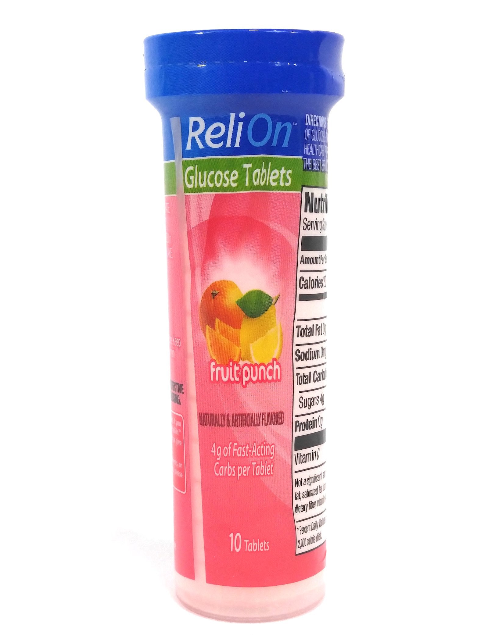 MARLLAMI Glucose Fruit Punch Tablet, 10 Tablets