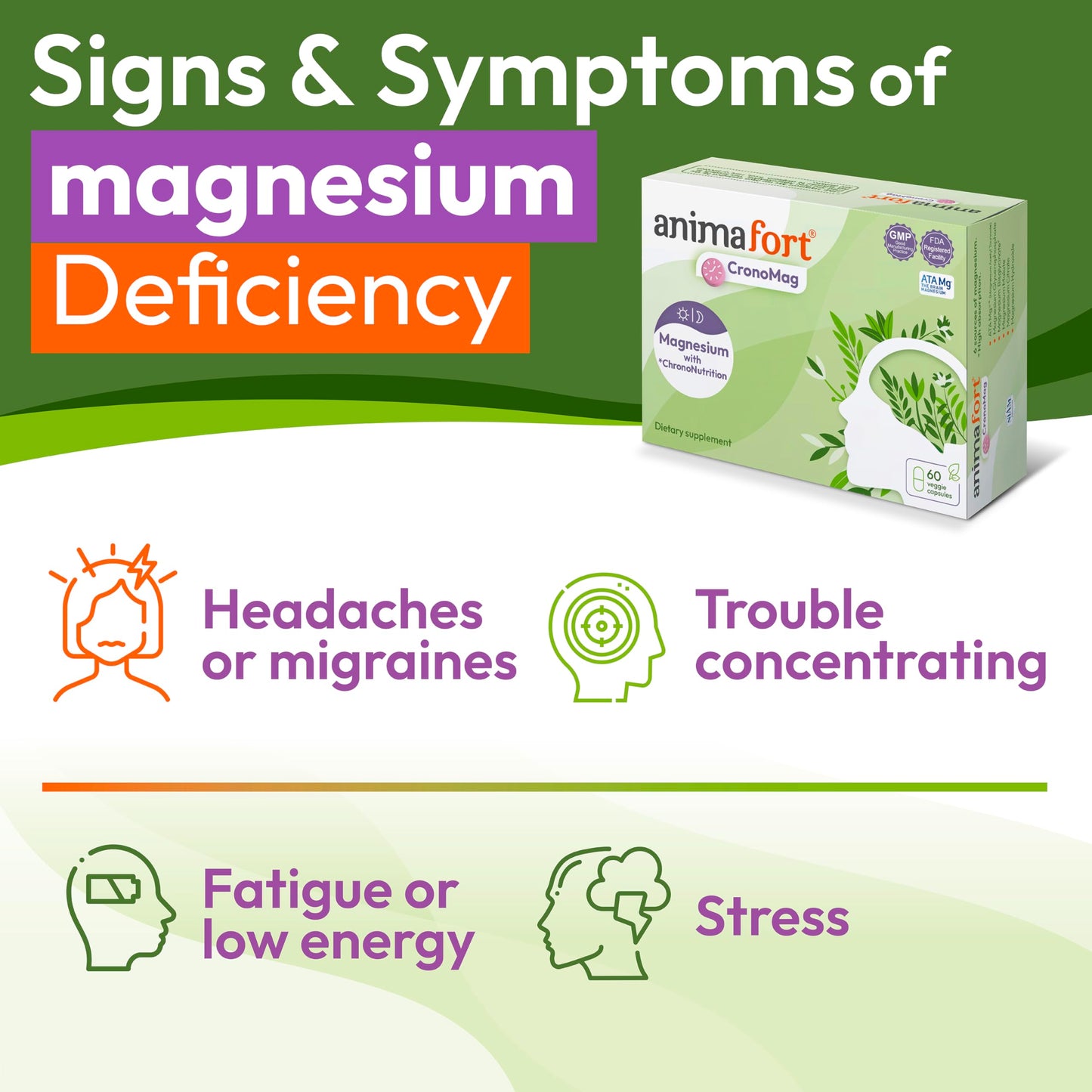 NIAM Laboratorios Magnesium Complex Capsules, 60 Capsules