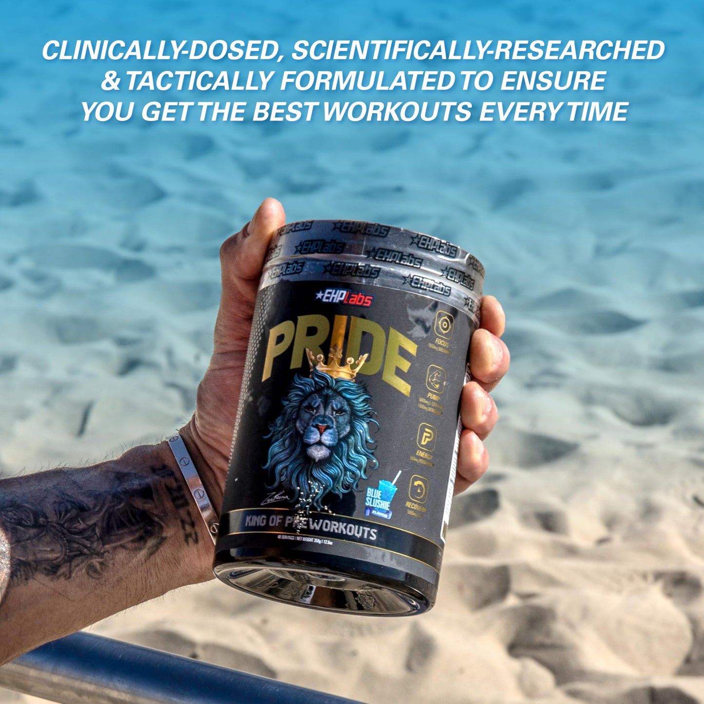 EHP Labs Pride Pre Workout Powder 12.6 Ounce