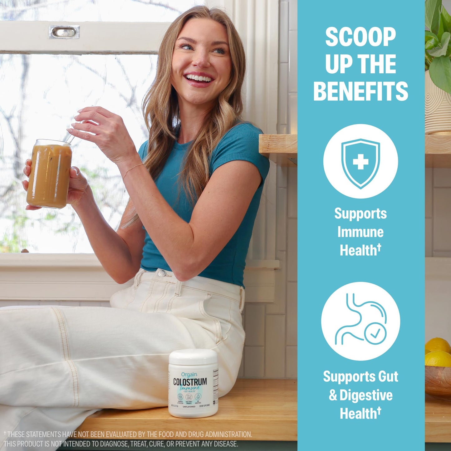 Orgain Bovine Colostrum Powder 60 Servings