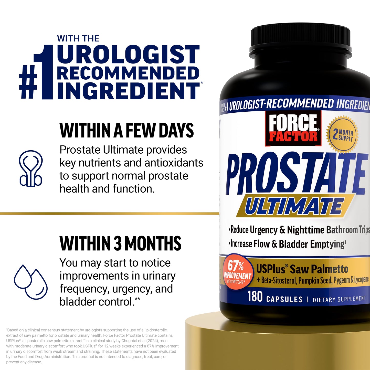 Force Factor Prostate Ultimate Capsules 300