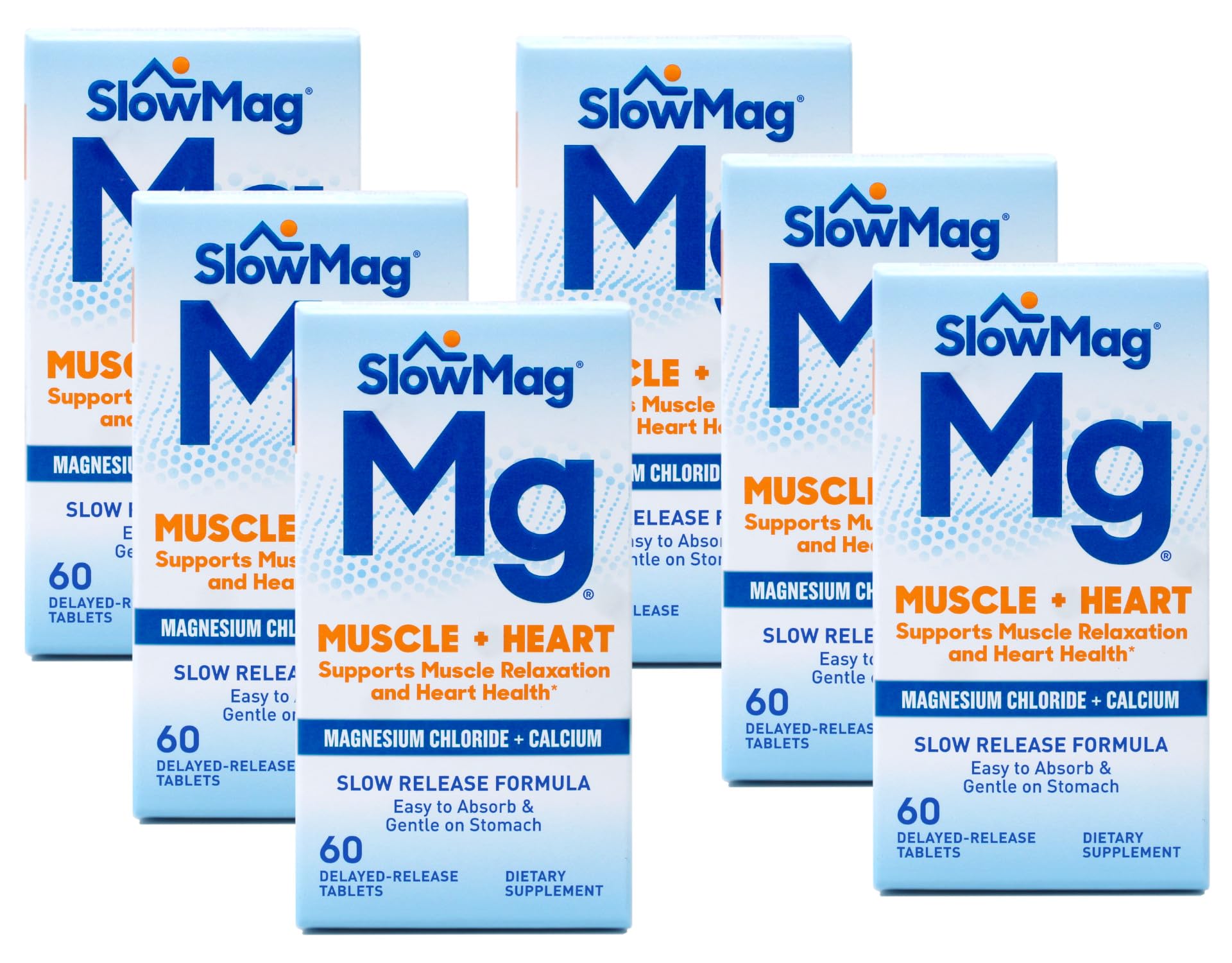 Slow-Mag Magnesium Chloride and Calcium Tablets, 360 Tablets