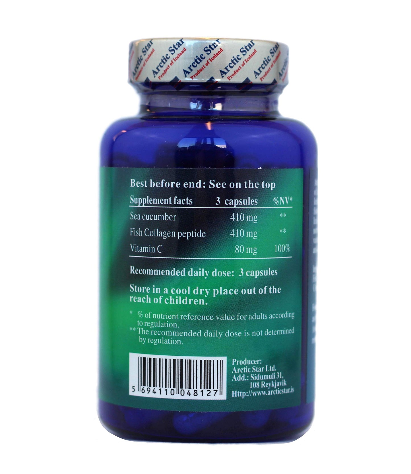 Arctic Star Marine Collagen Peptides 90 Capsules