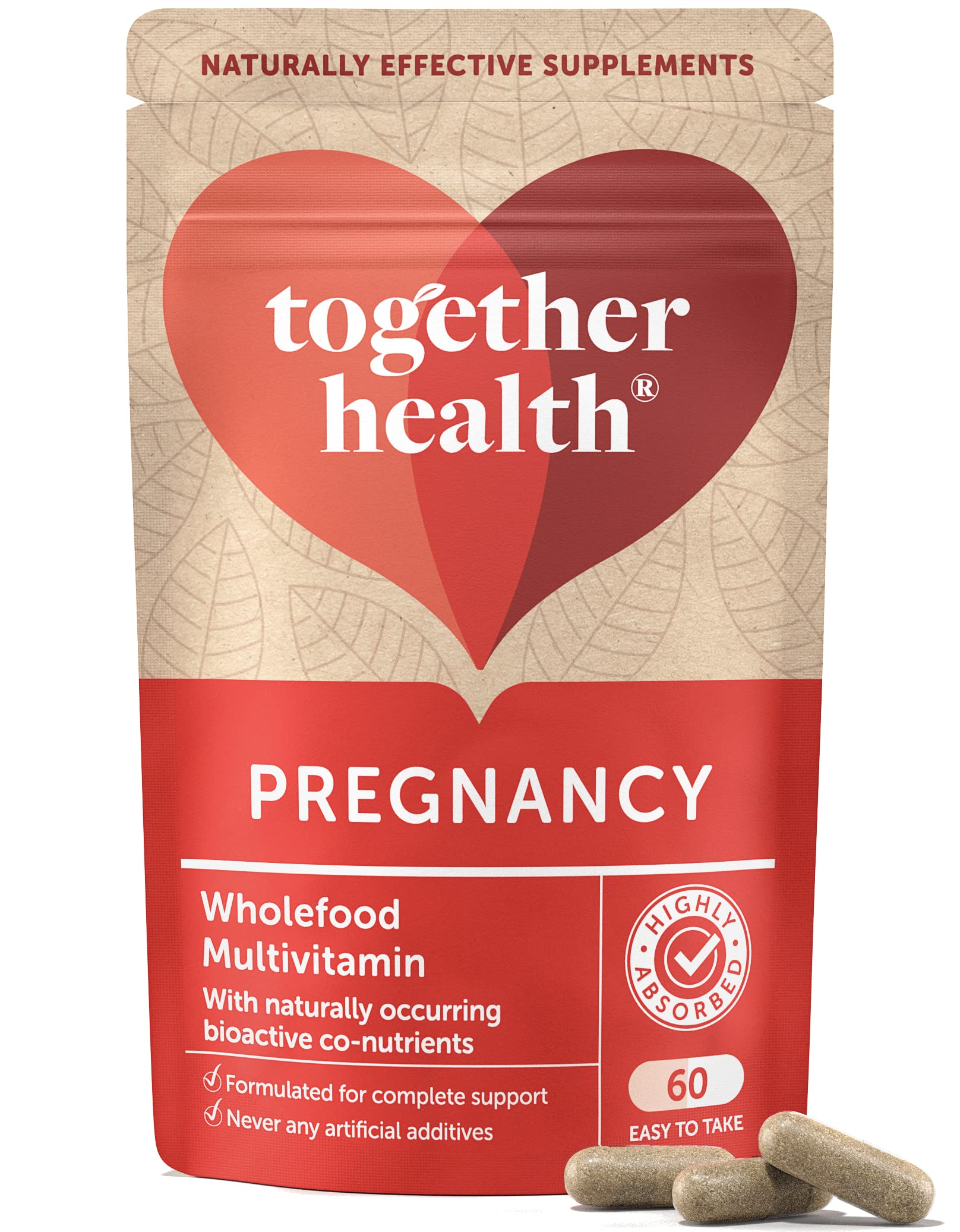 Together Pregnancy Multivitamin 60 Capsules