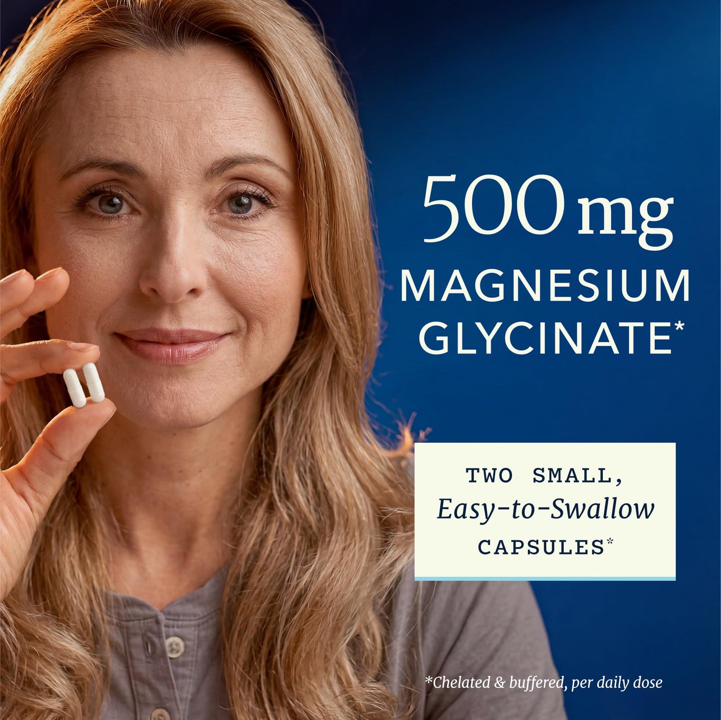 Nobi Nutrition Magnesium Glycinate 500mg, 120 Capsules