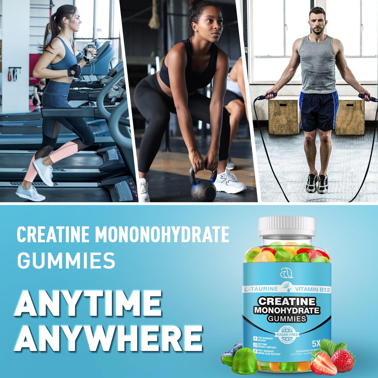 DRZIHOOCH Creatine Monohydrate Gummies 240 Gummies