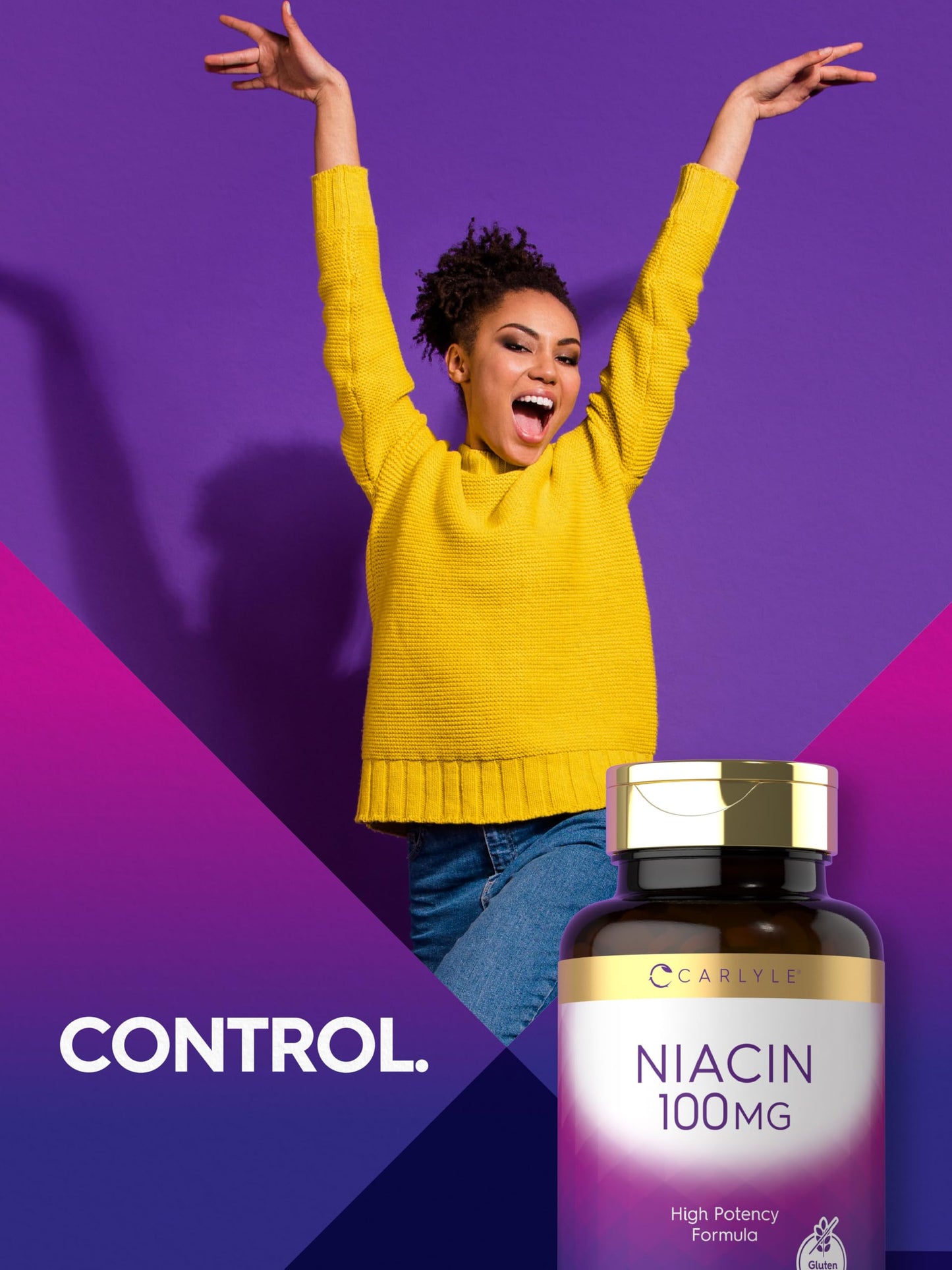 Carlyle Niacin 100mg Tablet, 300 Count