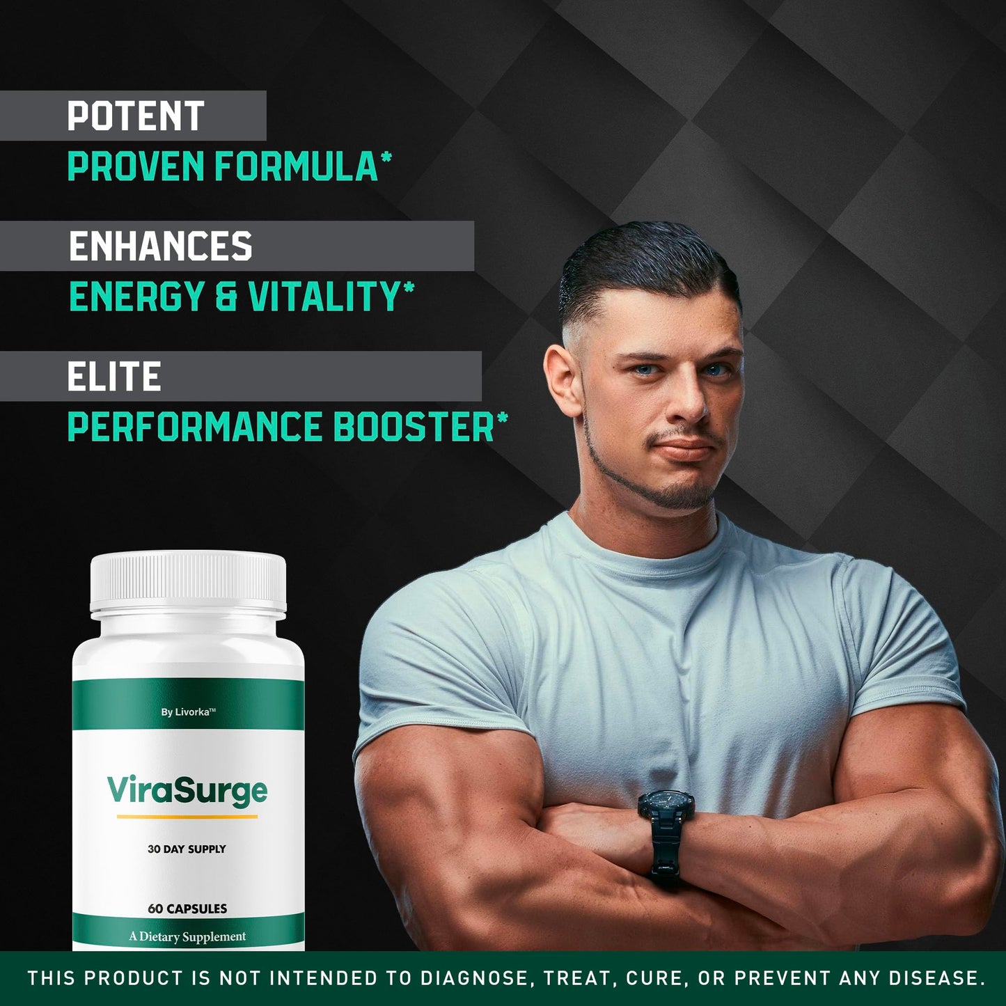 LIVORKA ViraSurge Pills 120 Capsules
