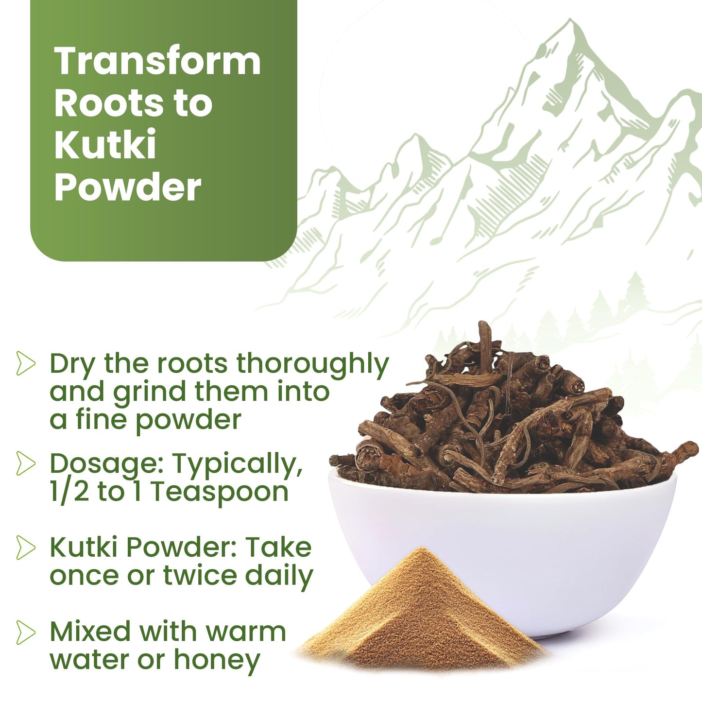 Ramaroma Himalayan Kutki Root Powder 3.5
