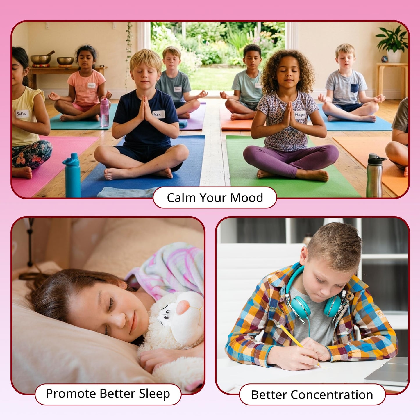 SYNTARO Sleep Gummies for Adults & Kids – Magnesium Glycinate Complex, Raspberry Flavor, Sleep Support & Immune Support, 60 Gummies