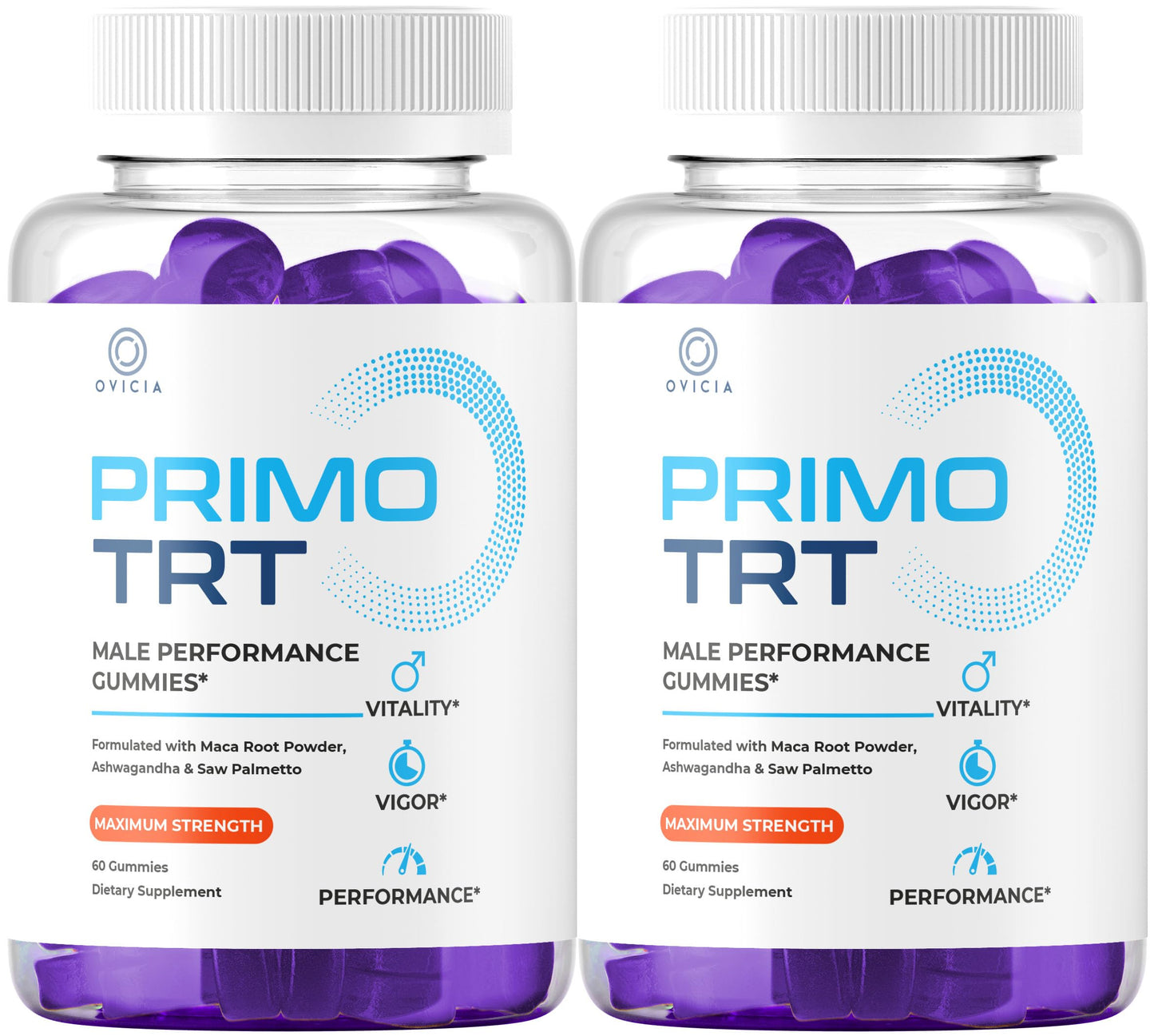 OVICIA Primo TRT Gummies 120 Count