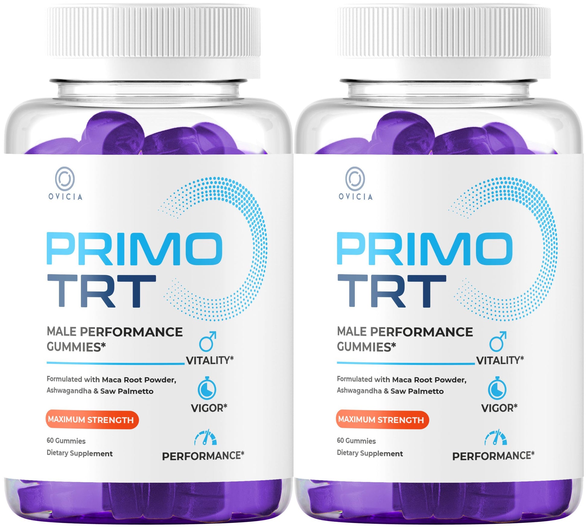 OVICIA Primo TRT Gummies 120 Count