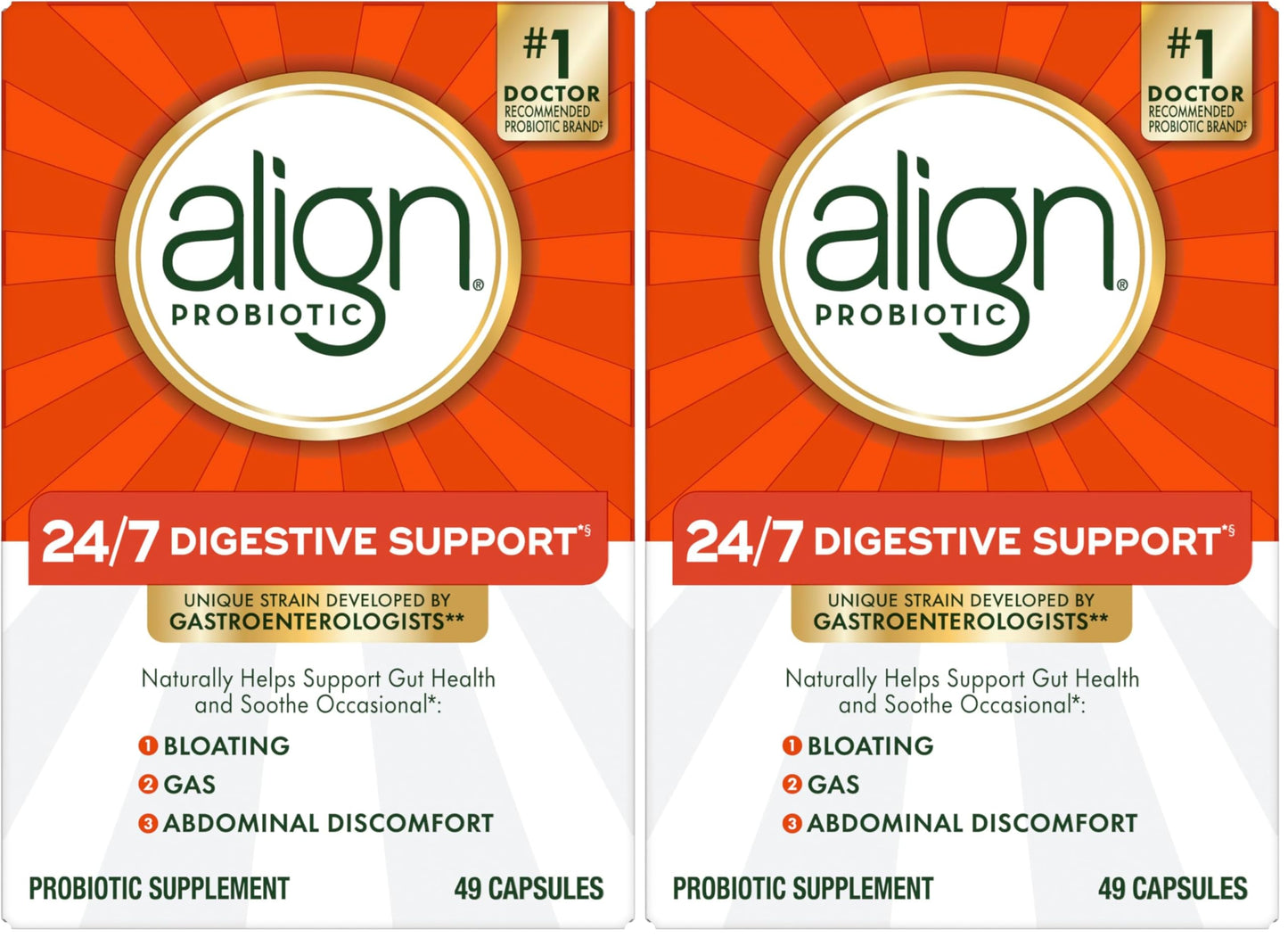 Align Probiotic Supplement Capsules 98